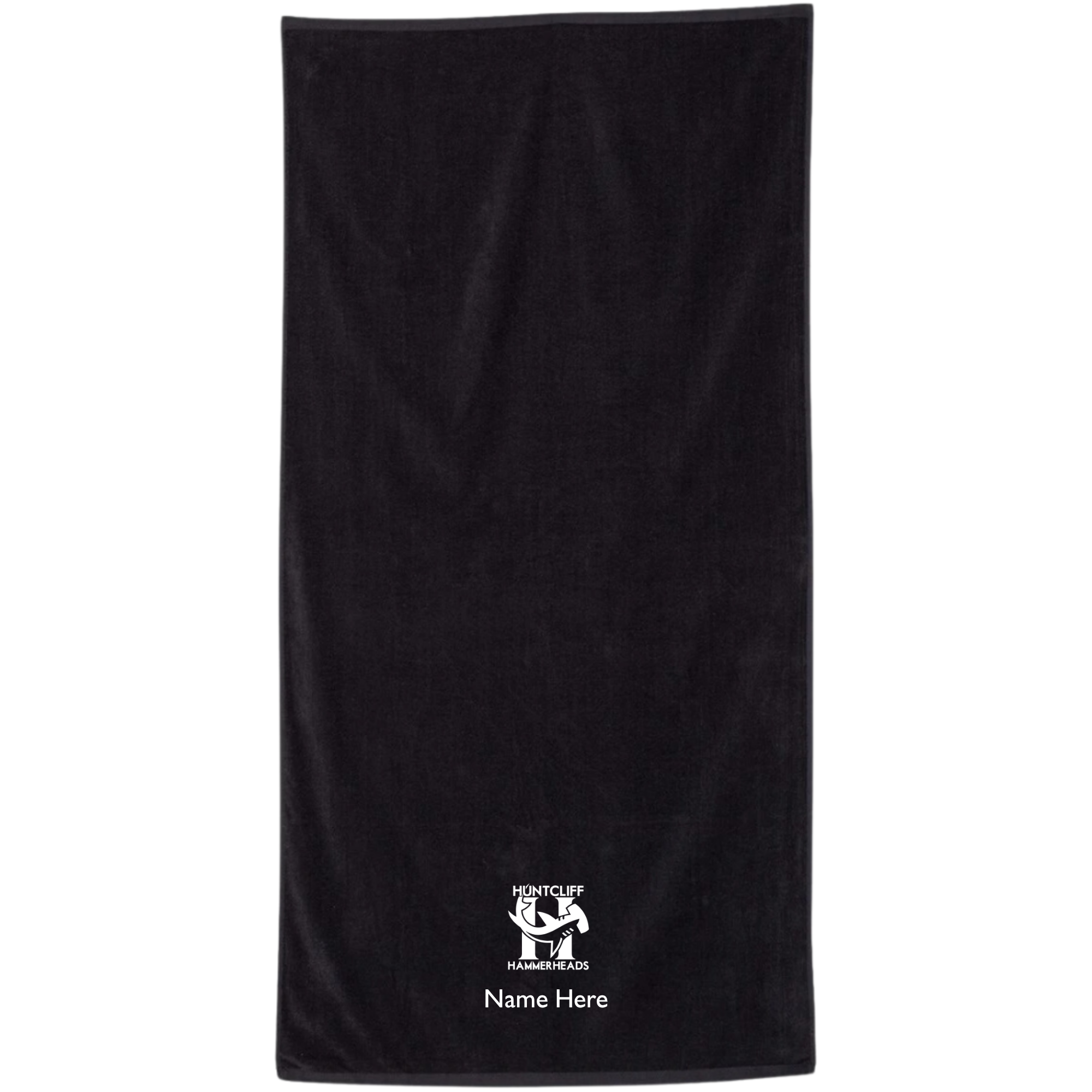 34" x 70" Velour Towel (Customized) - Huntcliff