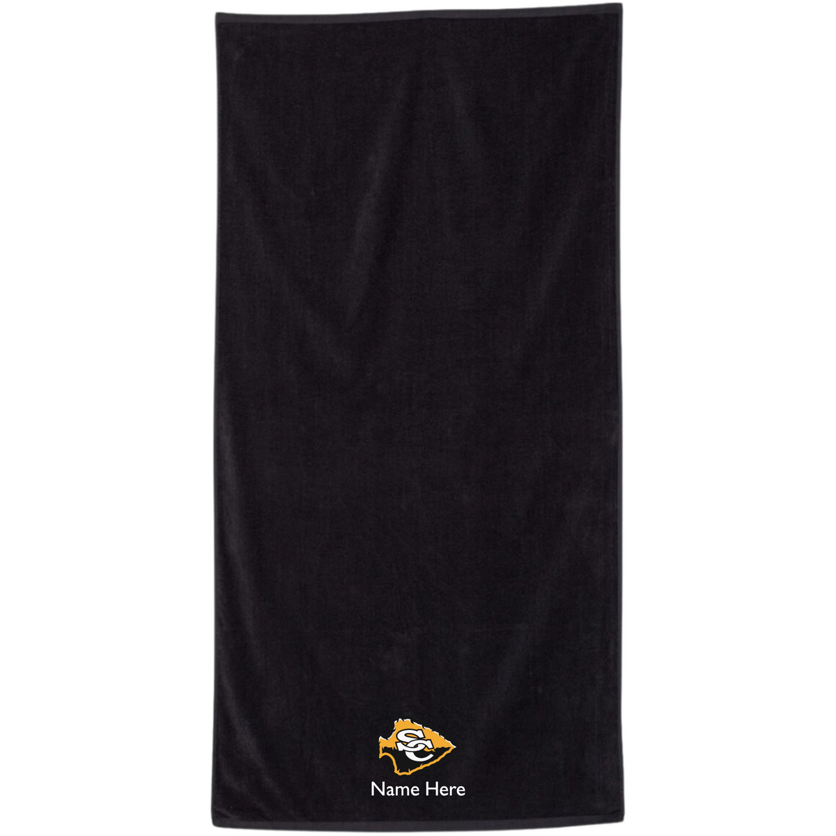 34" x 70" Velour Towel (Embroidered) - Sequoyah High School
