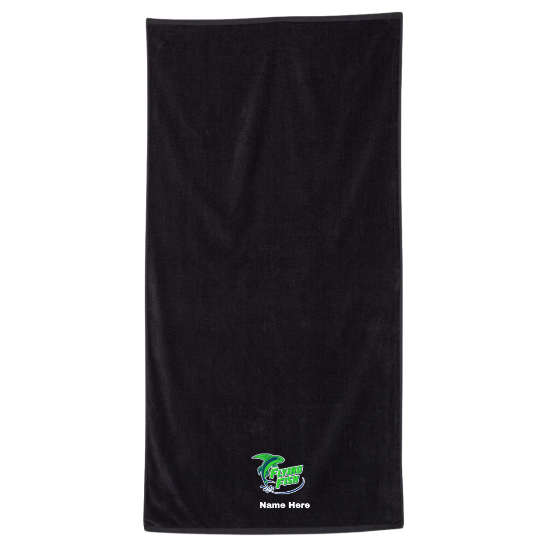 34" x 70" Velour Towel (Customized) - FIelds Club