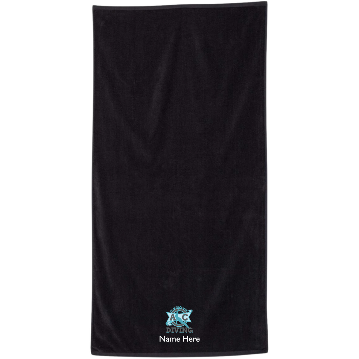 34" x 70" Velour Towel (Embroidered) - Atlantic Coast Diving