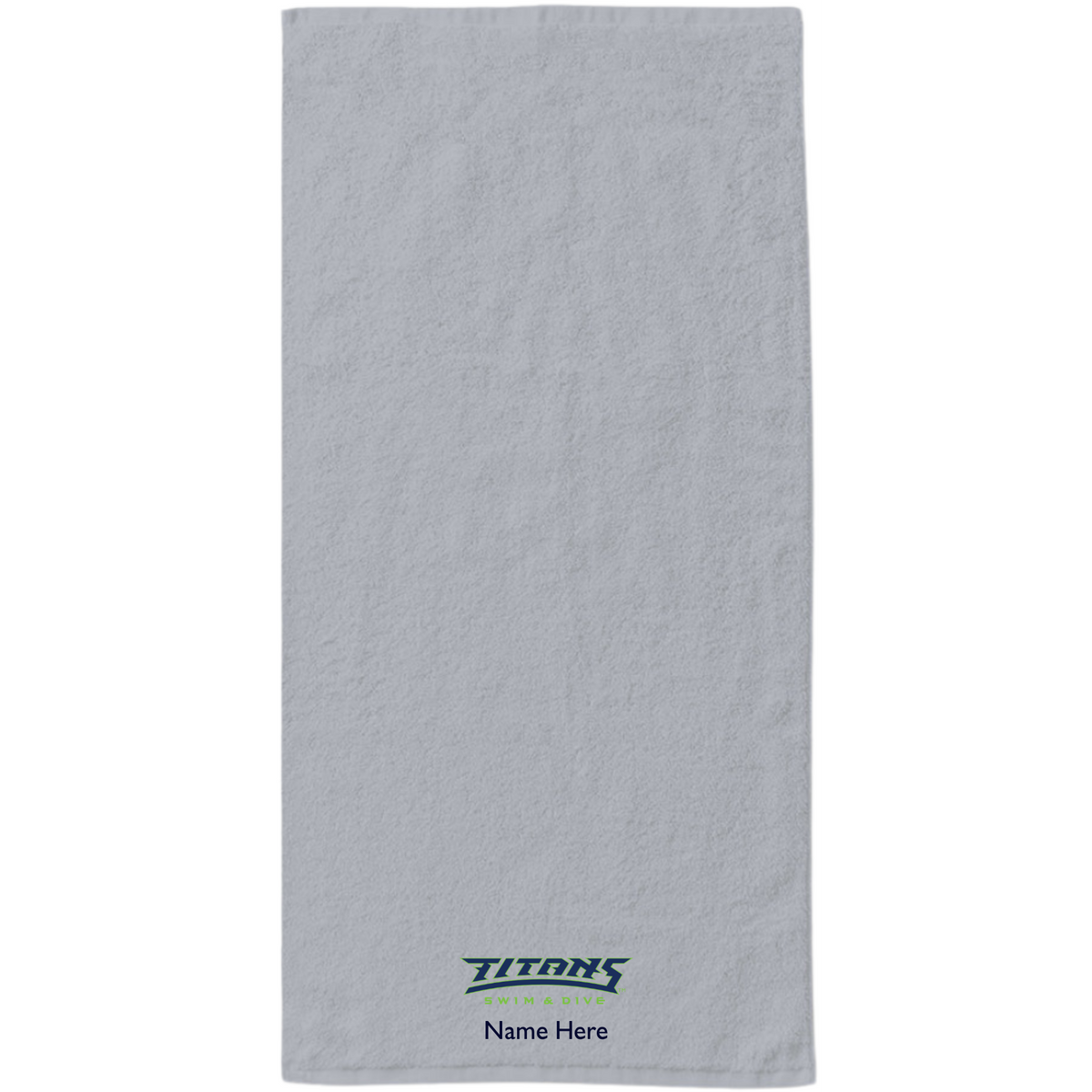 34" x 70" Velour Towel (Embroidered) - Discovery High School