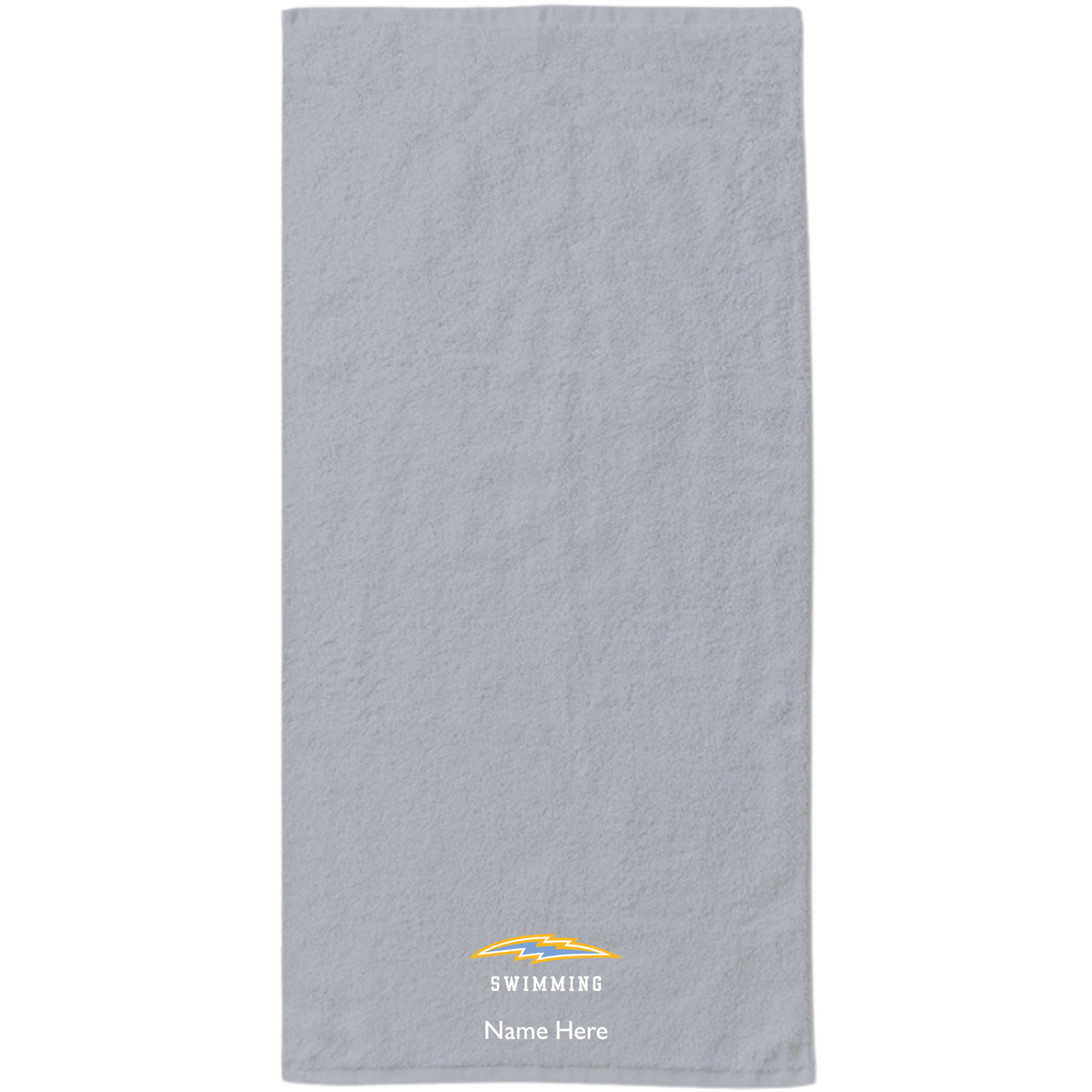 34" x 70" Velour Towel (Embroidered) - Lake Wylie HS