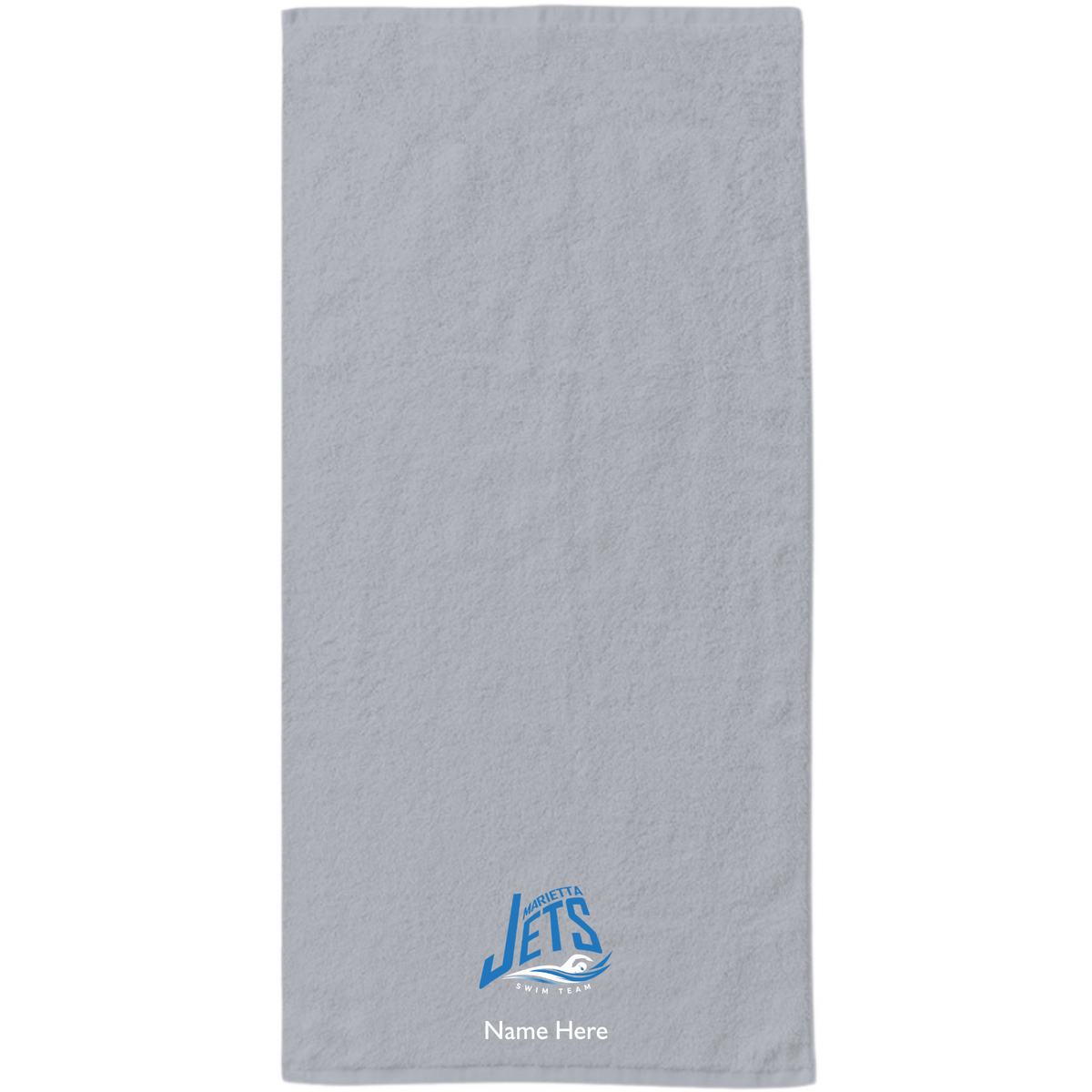 34" x 70" Velour Towel (Customized) - Marietta Jets