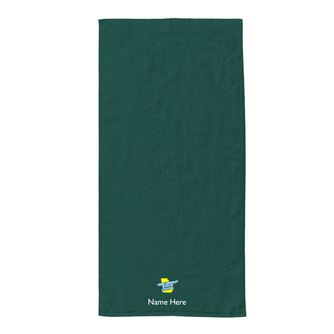 34" x 70" Velour Towel (Embroidered) - 2026 GA Age Group Championship