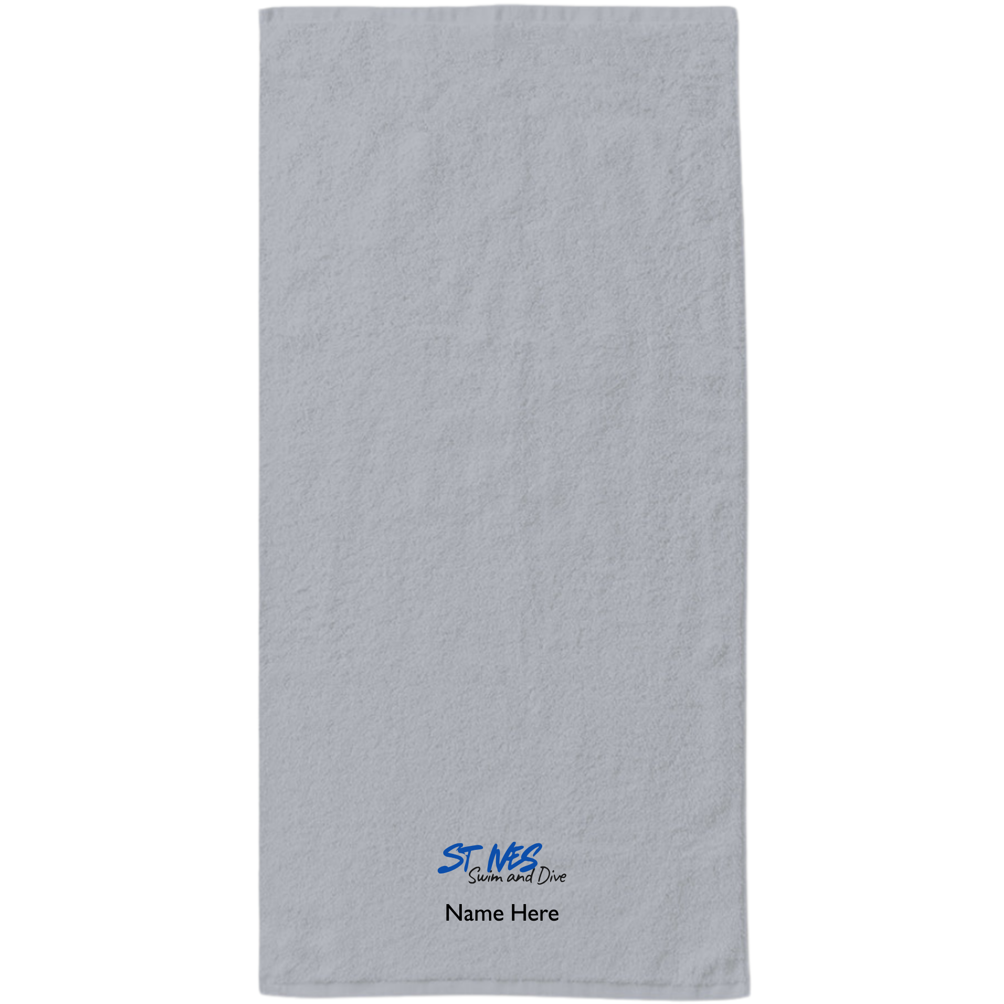 34" x 70" Velour Towel (Embroidered) - St Ives