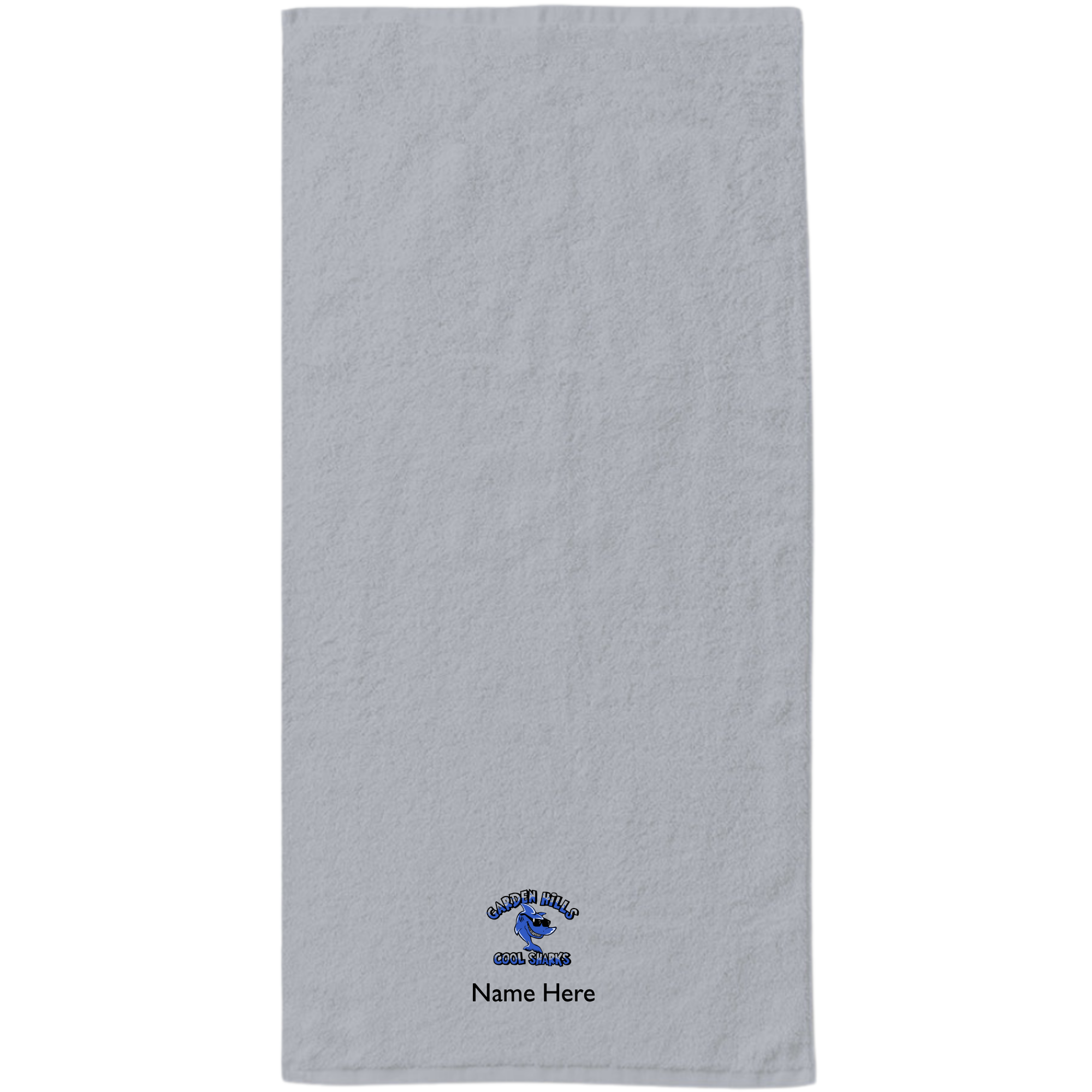 34" x 70" Velour Towel (Embroidered) - Garden Hills
