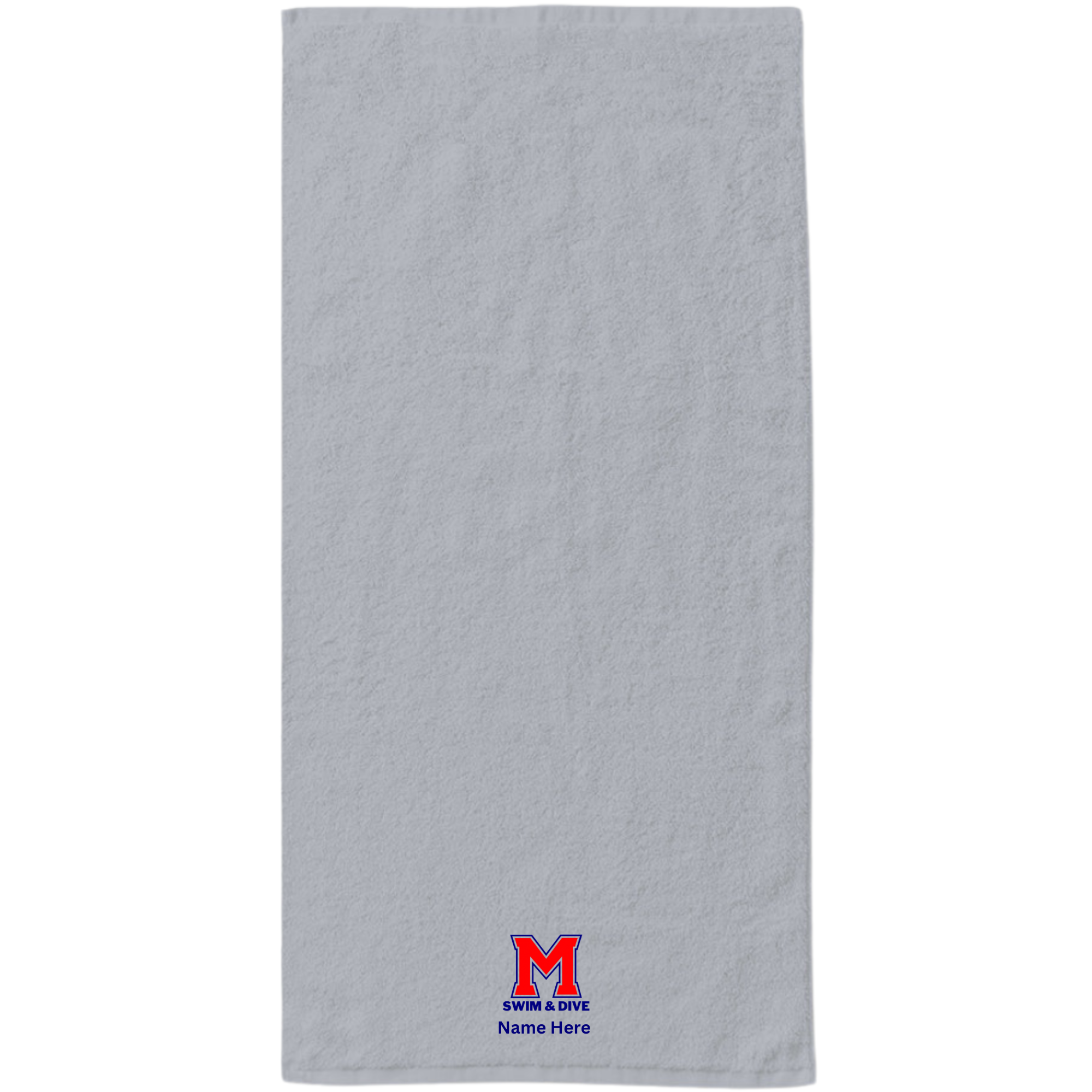 34" x 70" Velour Towel (Customized) - Milton