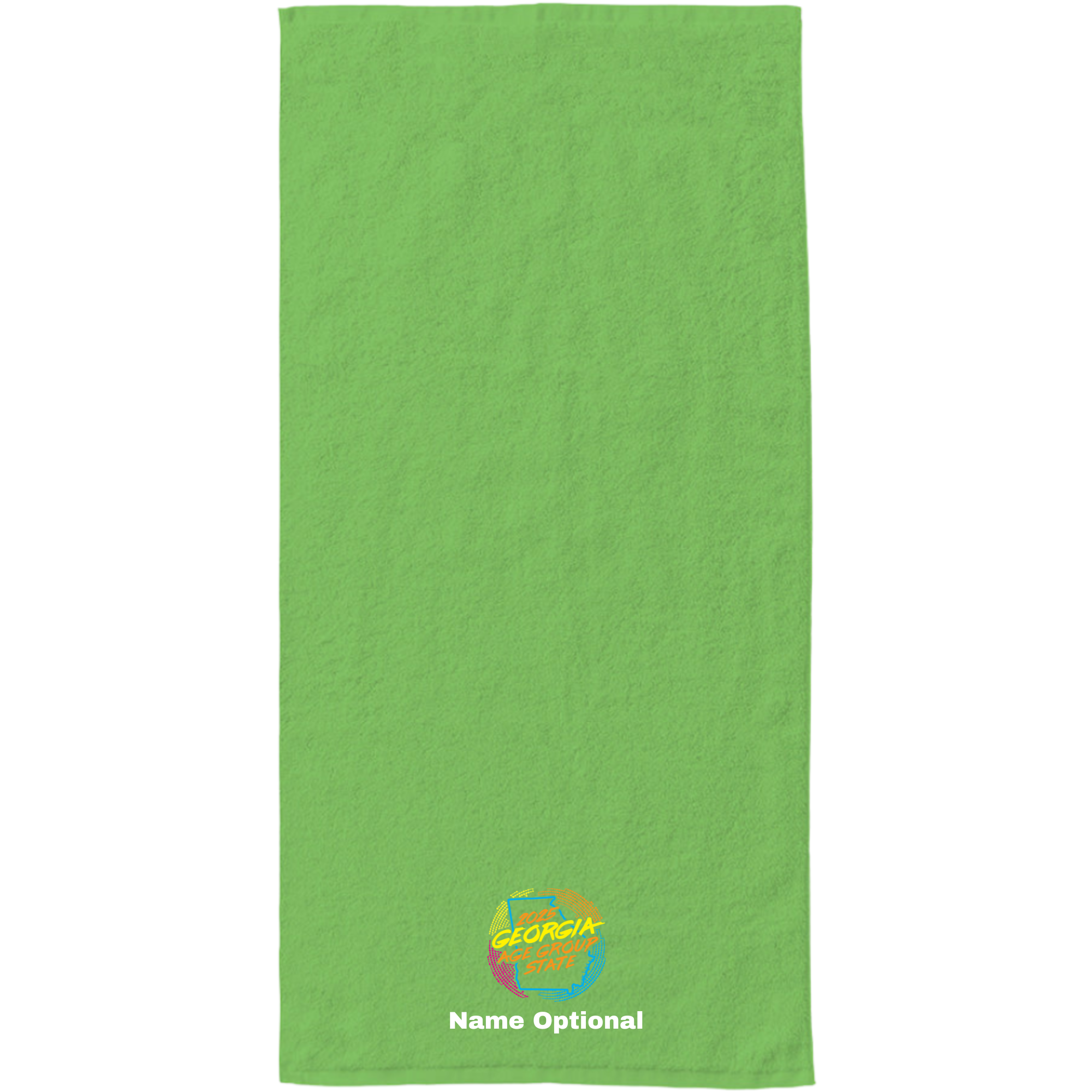 34" x 70" Velour Towel (Customized) - LC Age Group State