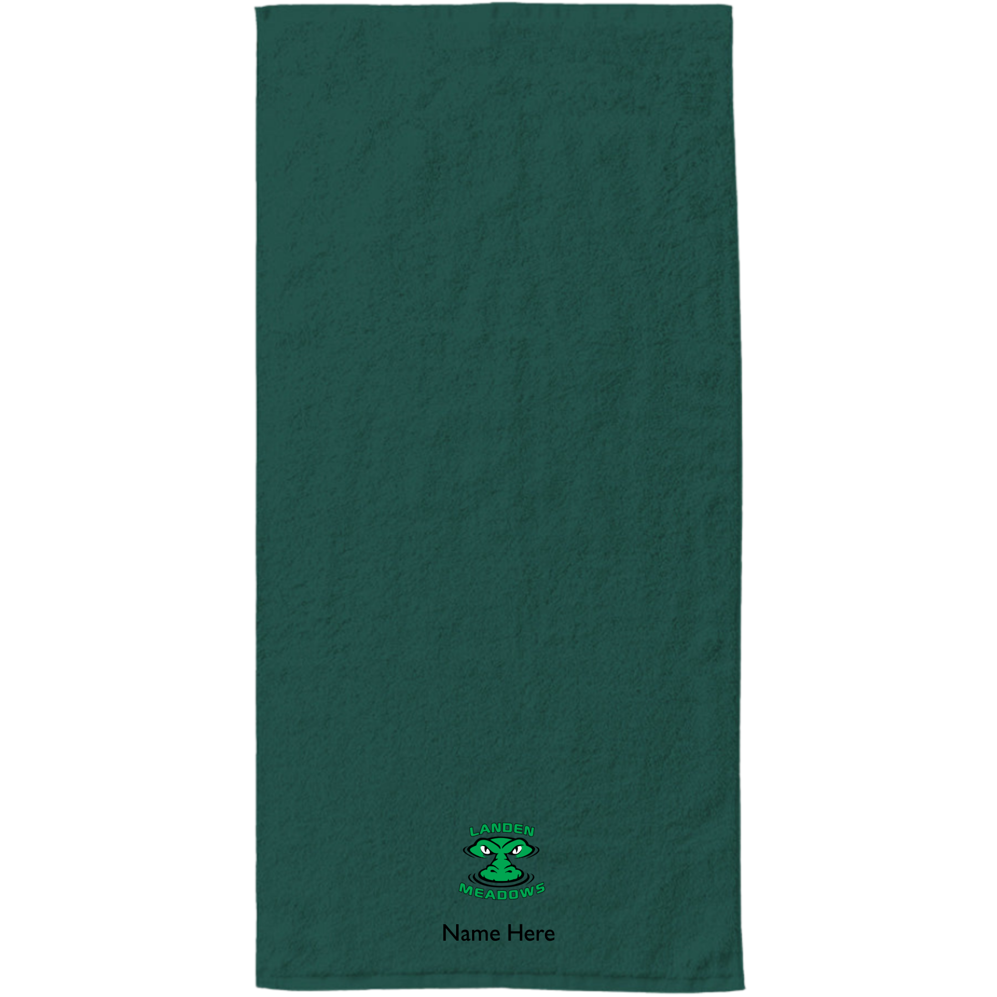 34" x 70" Velour Towel (Embroidered) - Landen Meadows