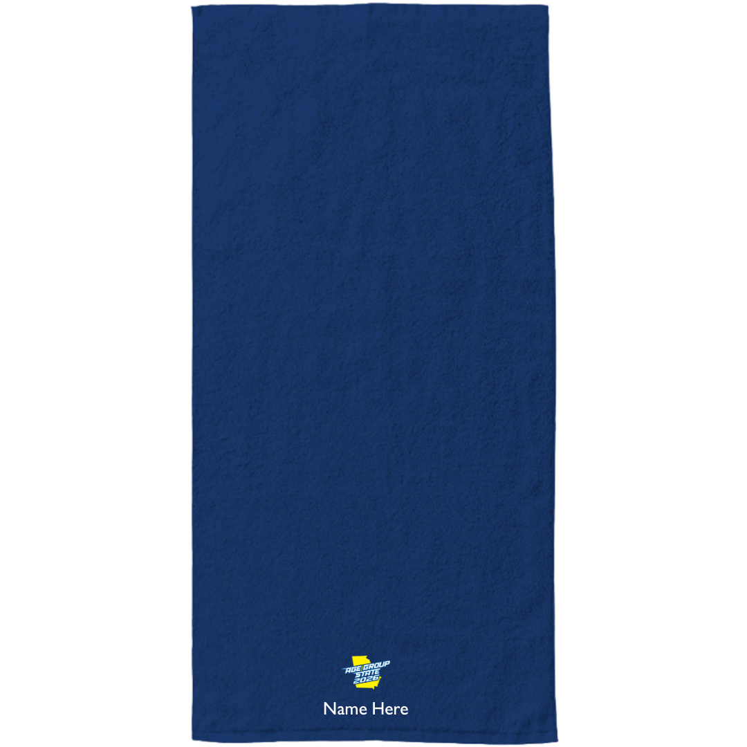 34" x 70" Velour Towel (Embroidered) - 2026 GA Age Group Championship