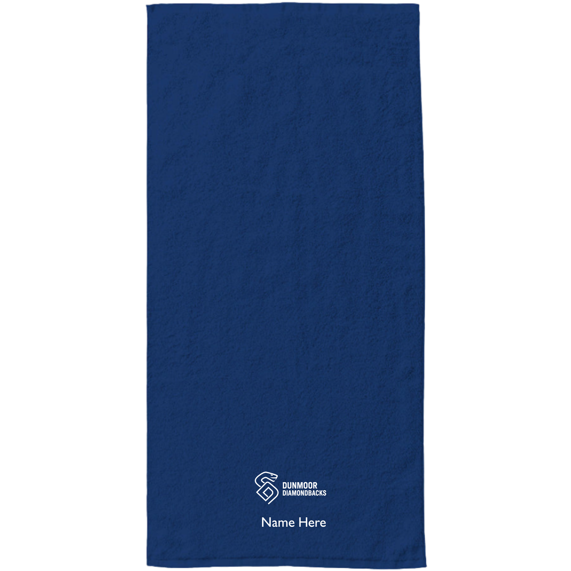 34" x 70" Velour Towel (Embroidered) - Dunmoor
