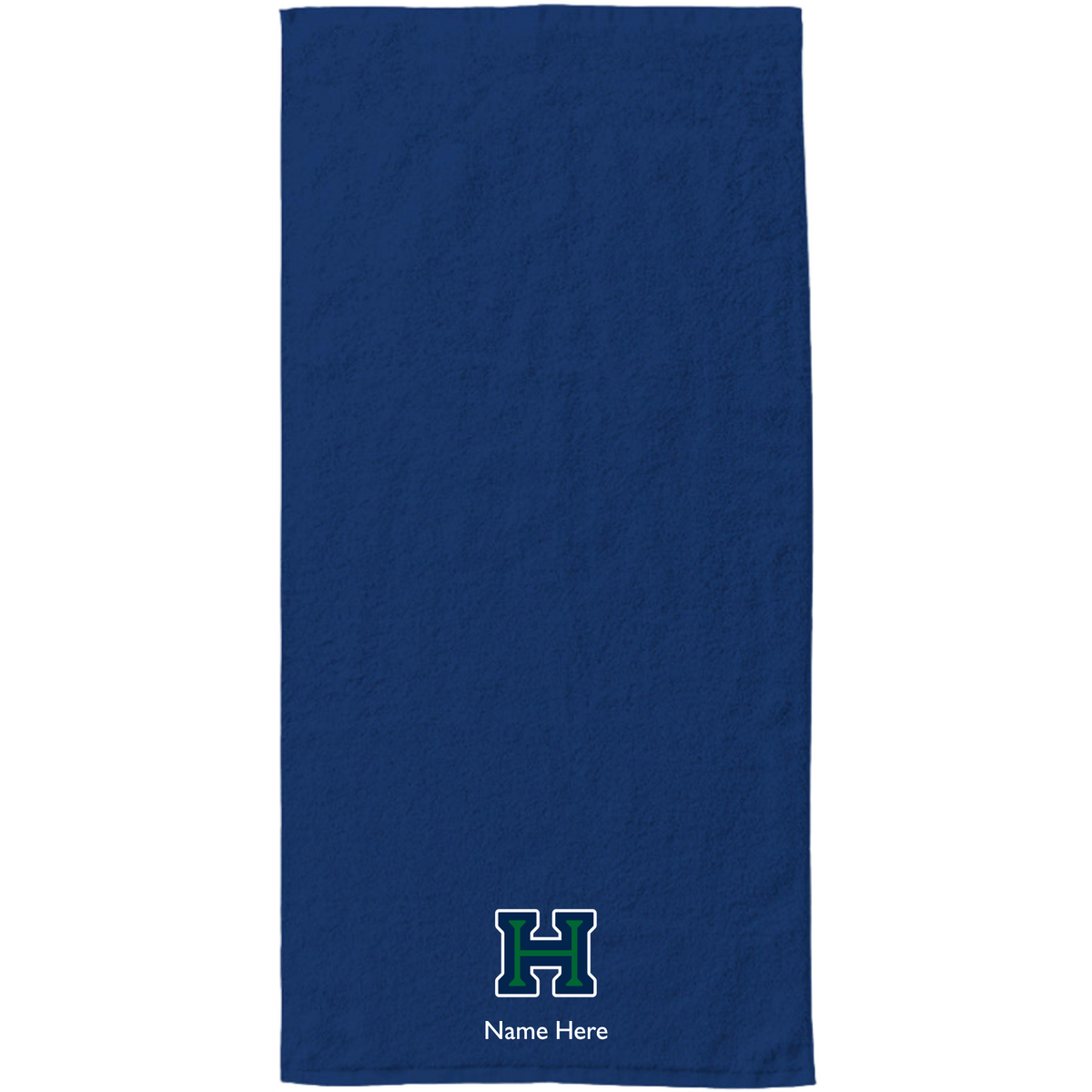 34" x 70" Velour Towel (Embroidered) - Harrison High School