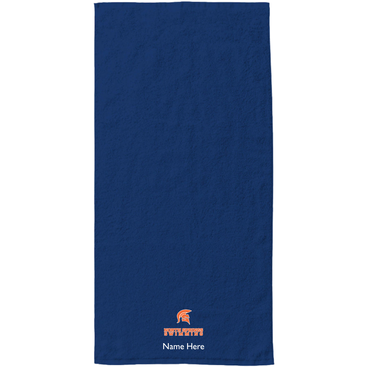 34" x 70" Velour Towel (Embroidered) - North Springs
