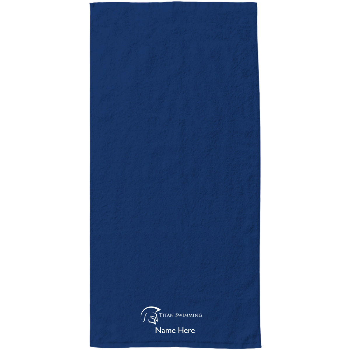 34" x 70" Velour Towel (Embroidered) - True North Titans
