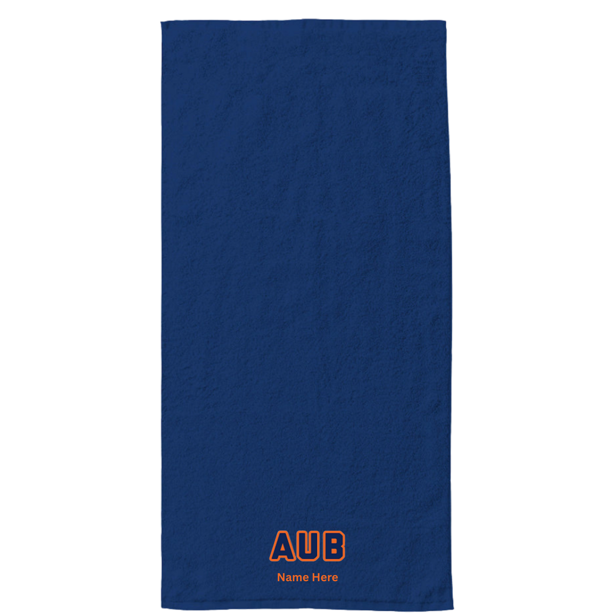 34" x 70" Velour Towel (Customized) - Auburn Aquatics