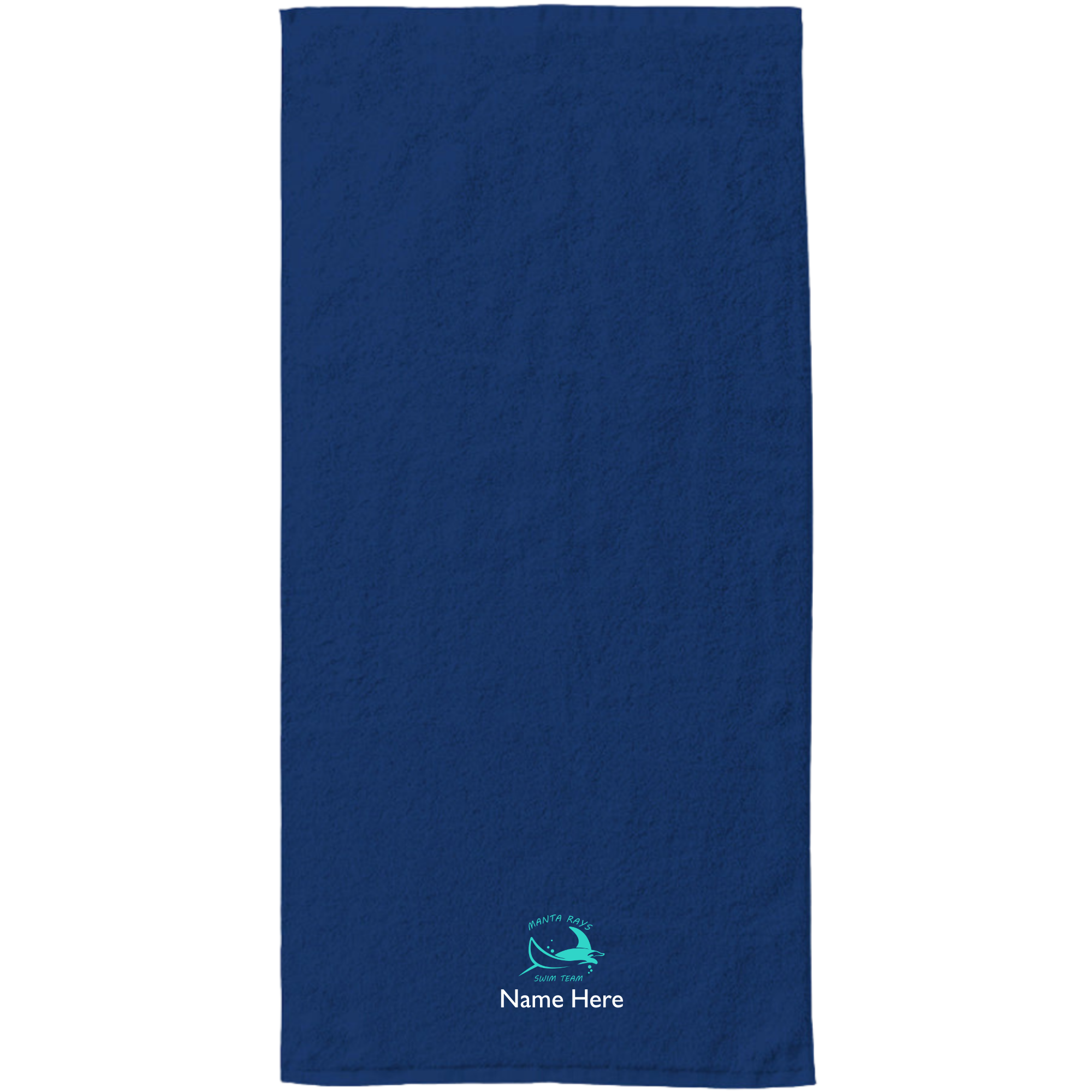 34" x 70" Velour Towel (Embroidered) - Mt Isle Harbor