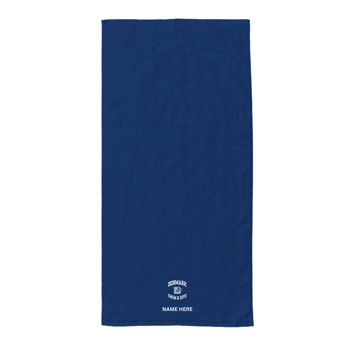 34" x 70" Velour Towel (Embroidered) - Denmark