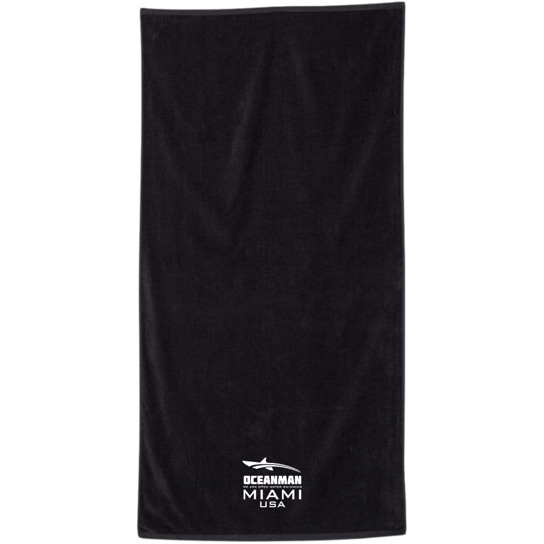 34" x 70" Velour Towel (Embroidered) - Oceanman