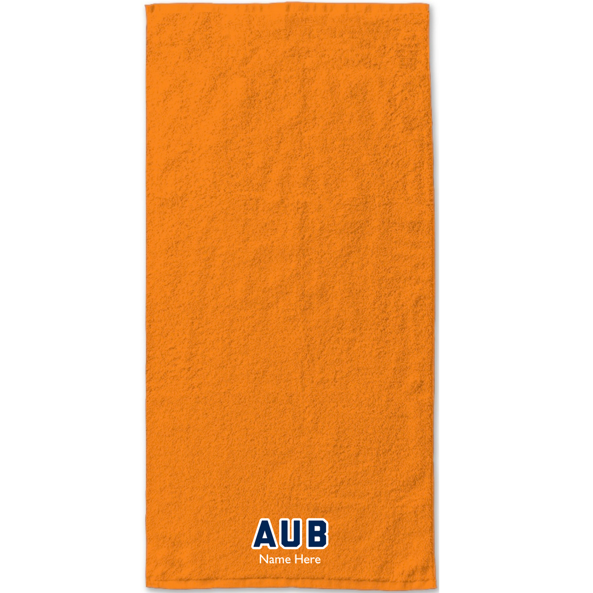 34" x 70" Velour Towel (Customized) - Auburn Aquatics