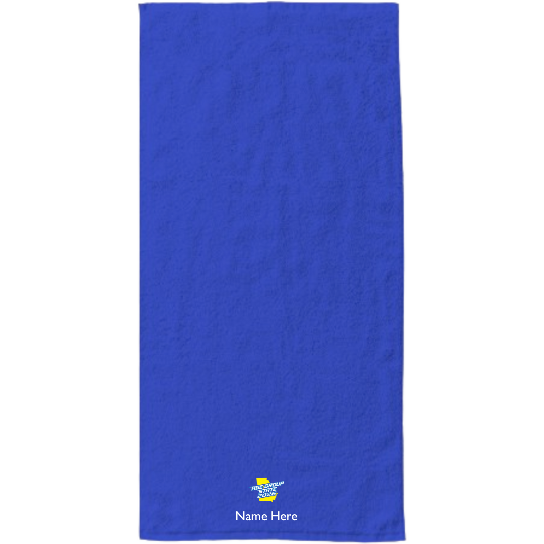 34" x 70" Velour Towel (Embroidered) - 2026 GA Age Group Championship