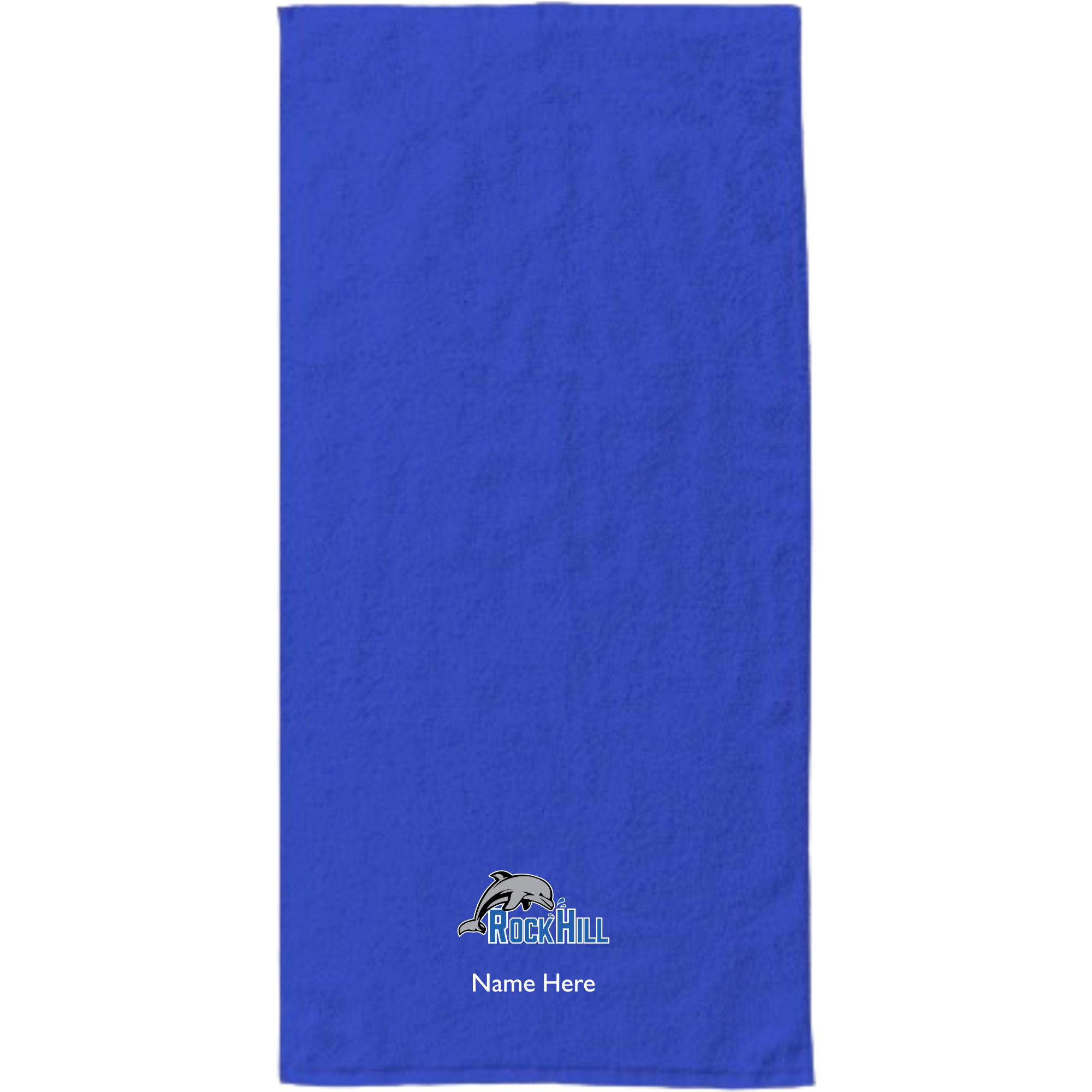 34" x 70" Velour Towel (Embroidered) - Rock Hill