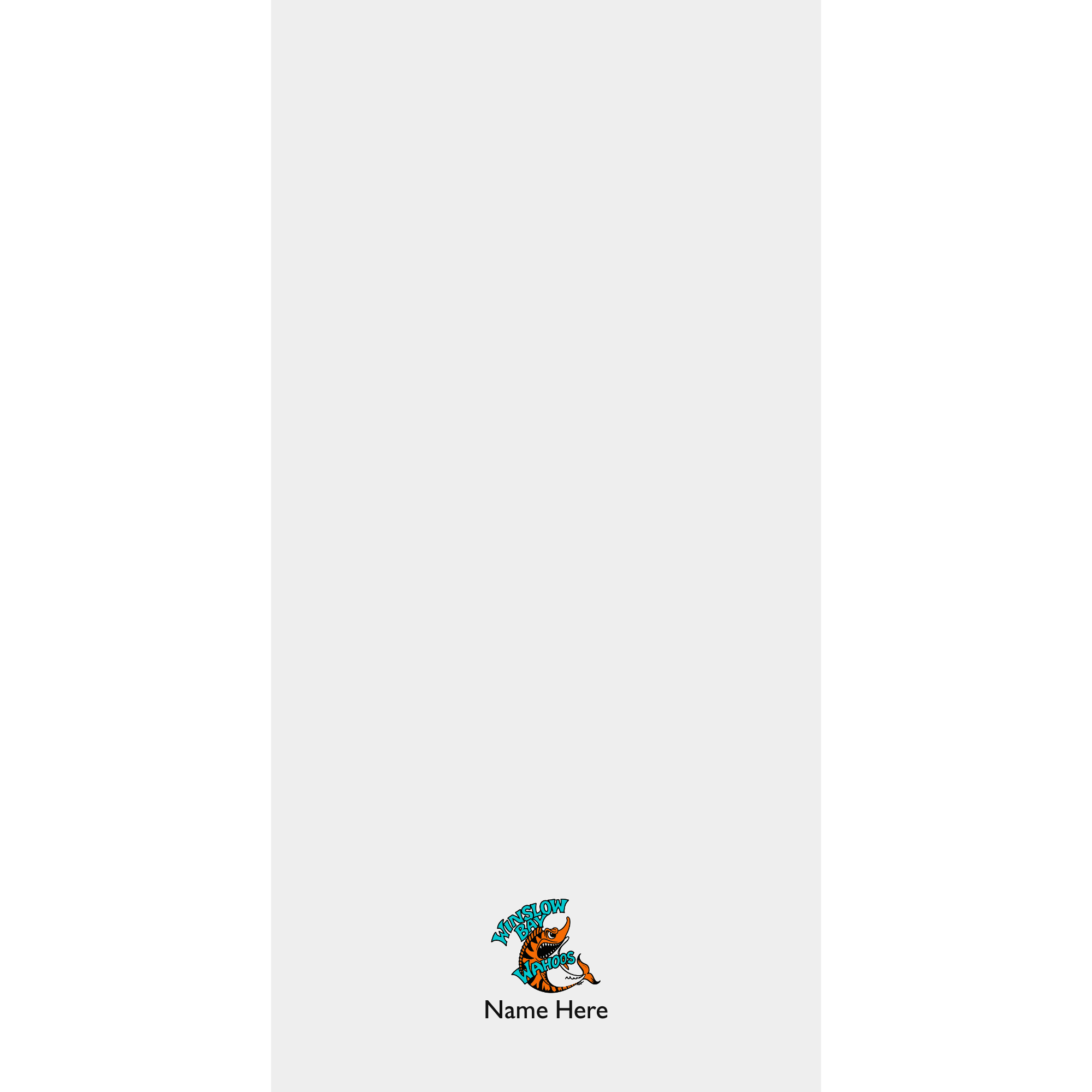 34" x 70" Velour Towel (Embroidered) - Winslow Bay