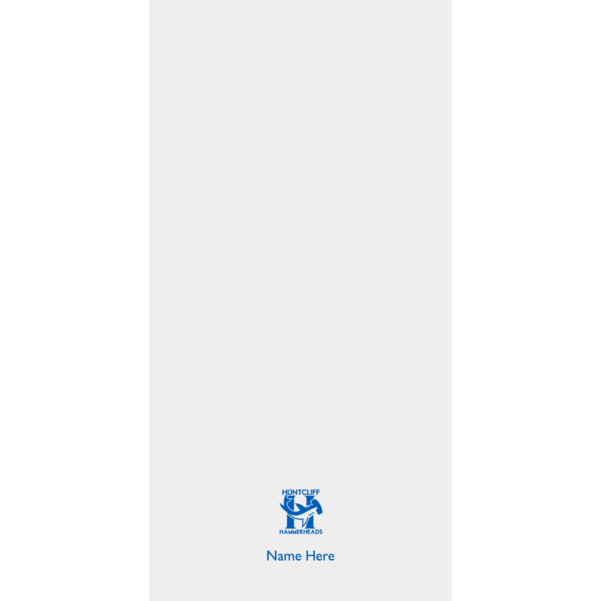 34" x 70" Velour Towel (Customized) - Huntcliff