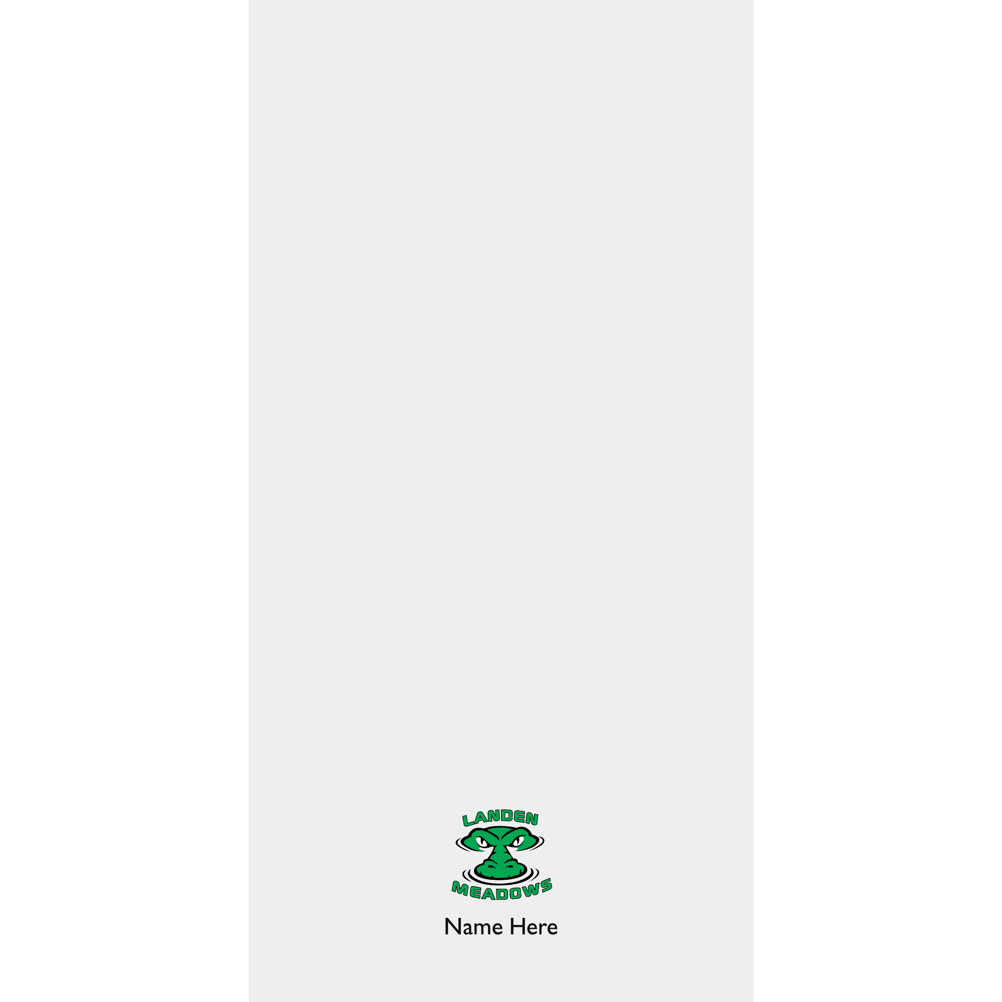 34" x 70" Velour Towel (Embroidered) - Landen Meadows