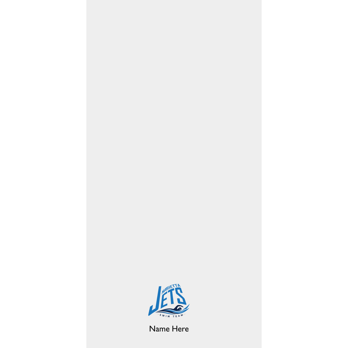 34" x 70" Velour Towel (Customized) - Marietta Jets