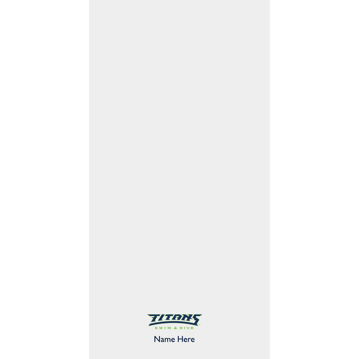 34" x 70" Velour Towel (Embroidered) - Discovery High School