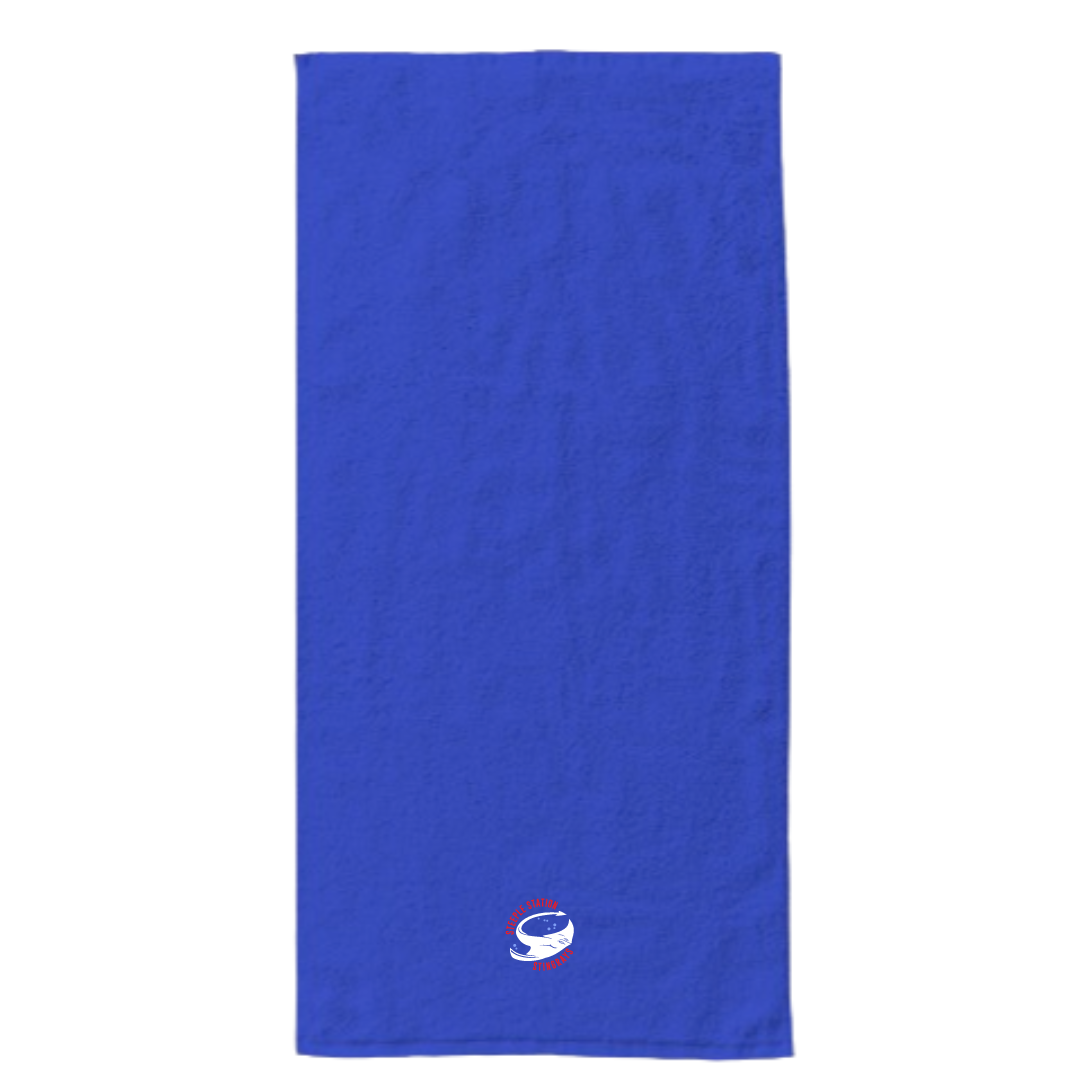 34" x 70" Velour Towel (Customized) - Steeple Station