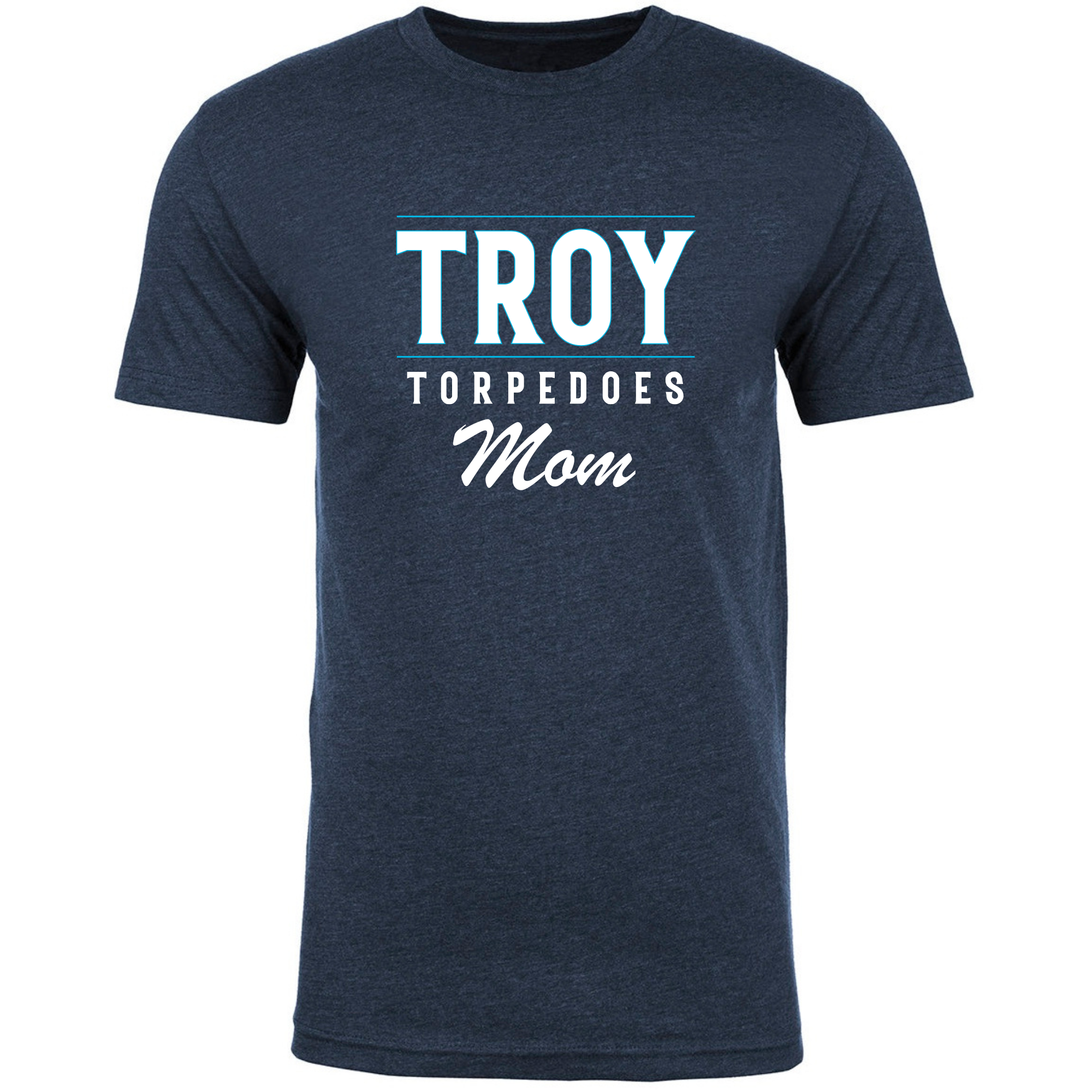 Short Sleeve T-Shirt #1 Swim Mom (Customized) - Troy Torpedeos