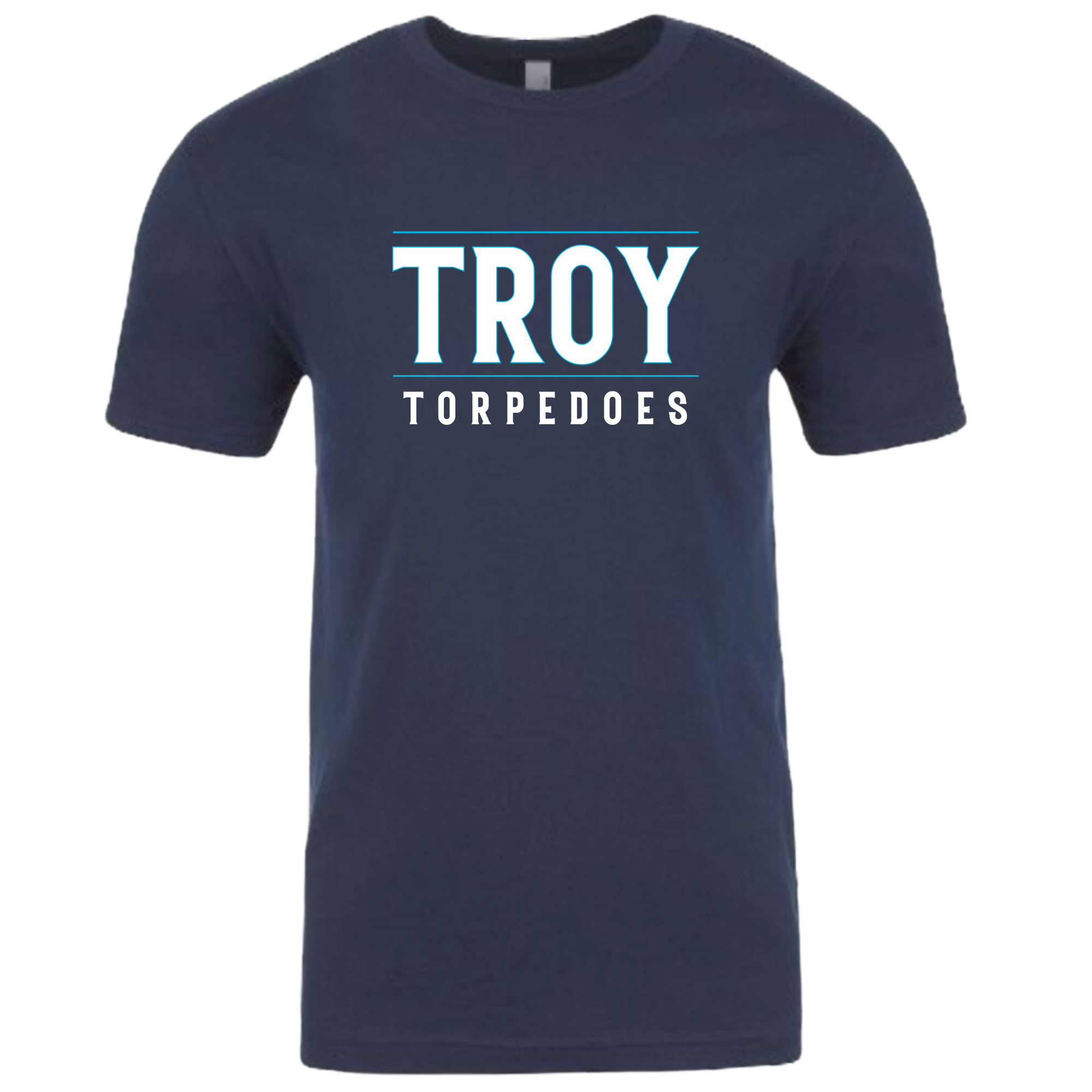 Short Sleeve T-Shirt Text Logo (Customized) - Troy Torpedeos