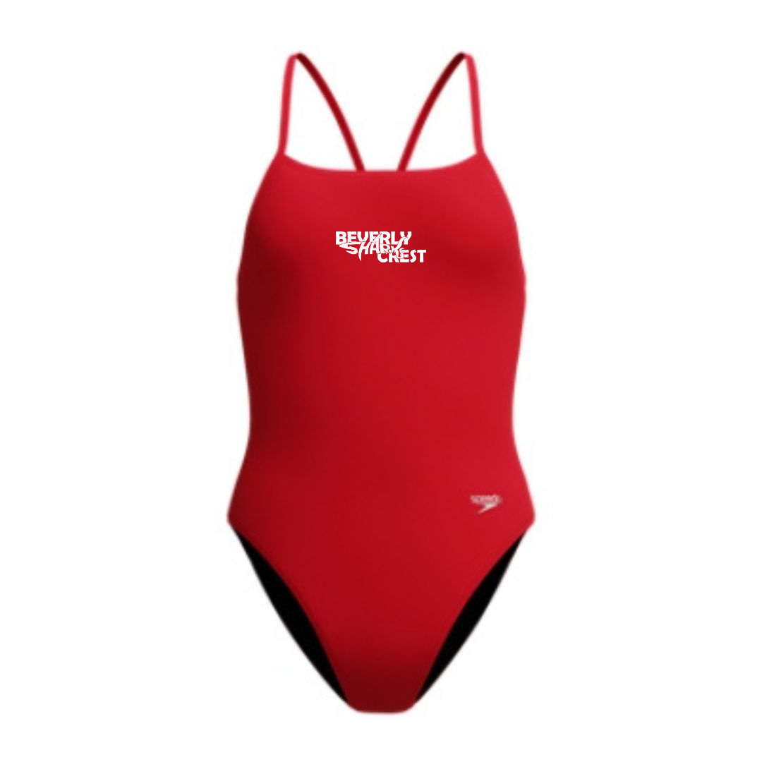 Speedo Endurasoft Solid Turnback (Heat Press) - Beverly Crest
