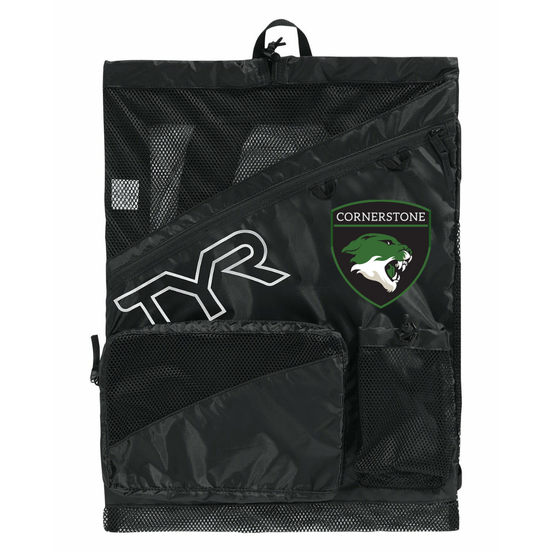 TYR Elite Team Mesh Backpack (Customized) - Cornerstone Prep