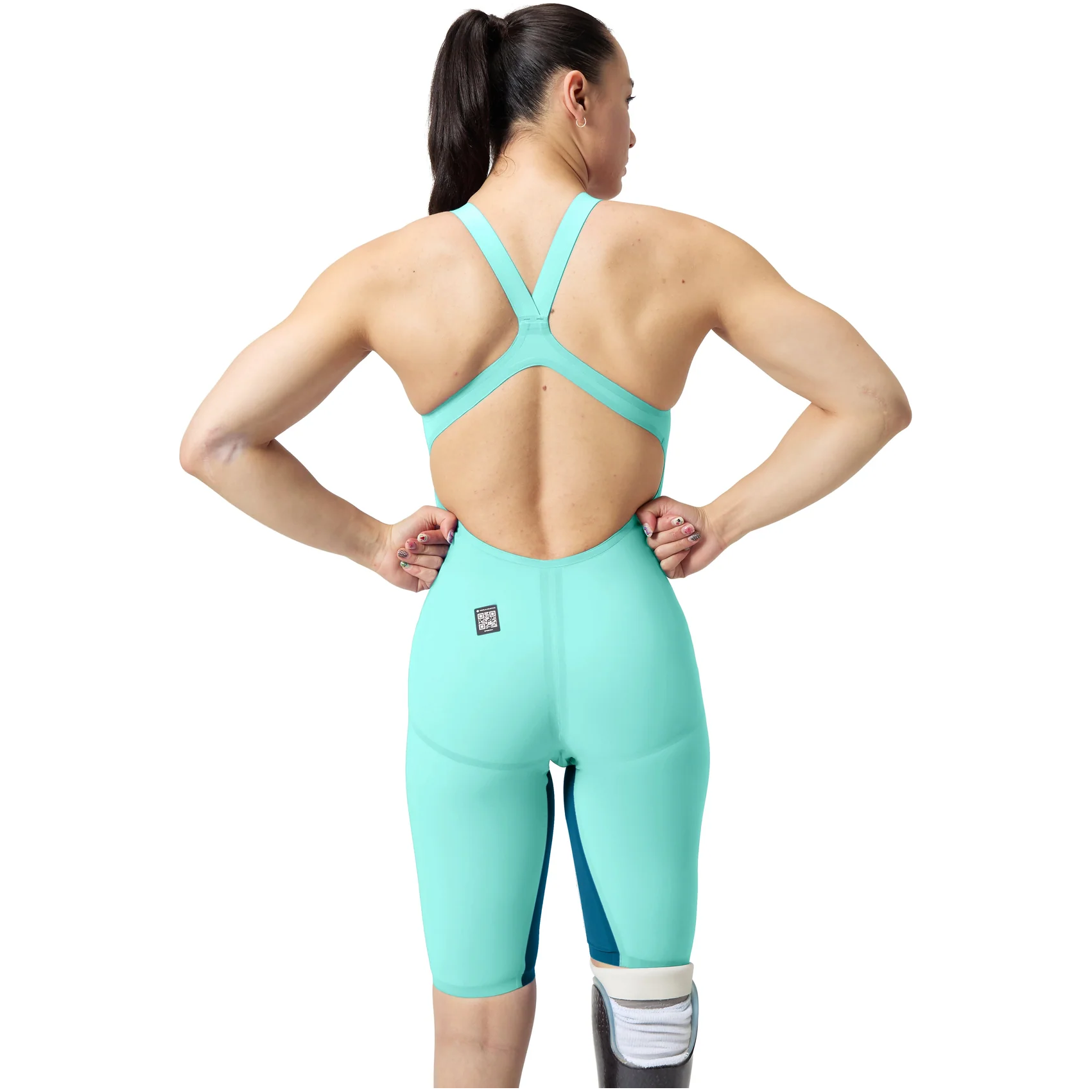 Speedo Fastskin LZR Pure Valor 2.0 Open Back Kneeskin - NC/SC