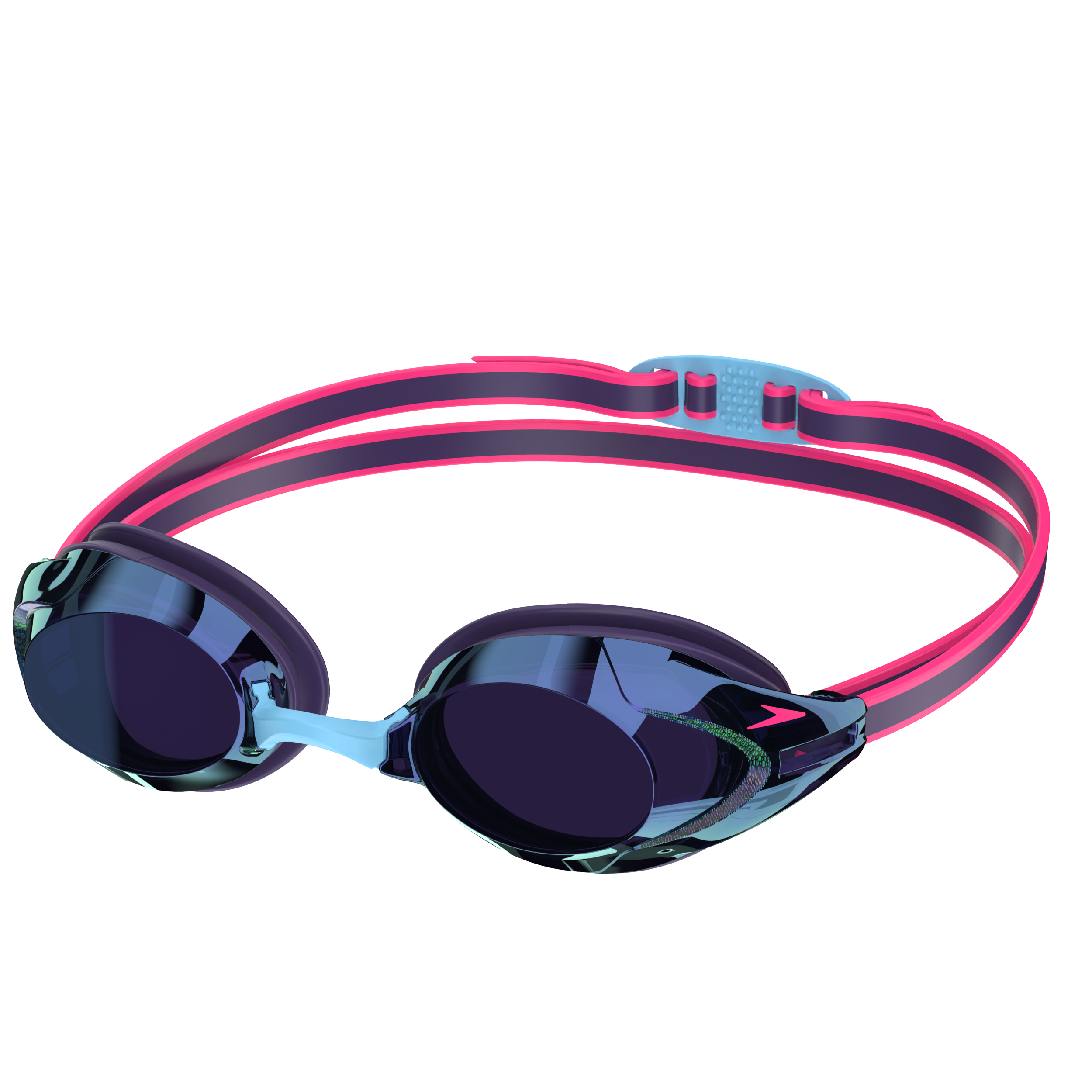 speedo polarized goggles Speedo Vanquisher 3.0 Mirrored Goggle Acai Purple/Iris