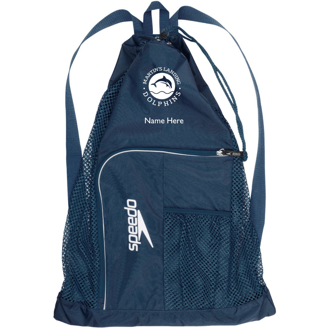 Speedo Deluxe Ventilator Backpack (Heat Pressed) - Martins Landing