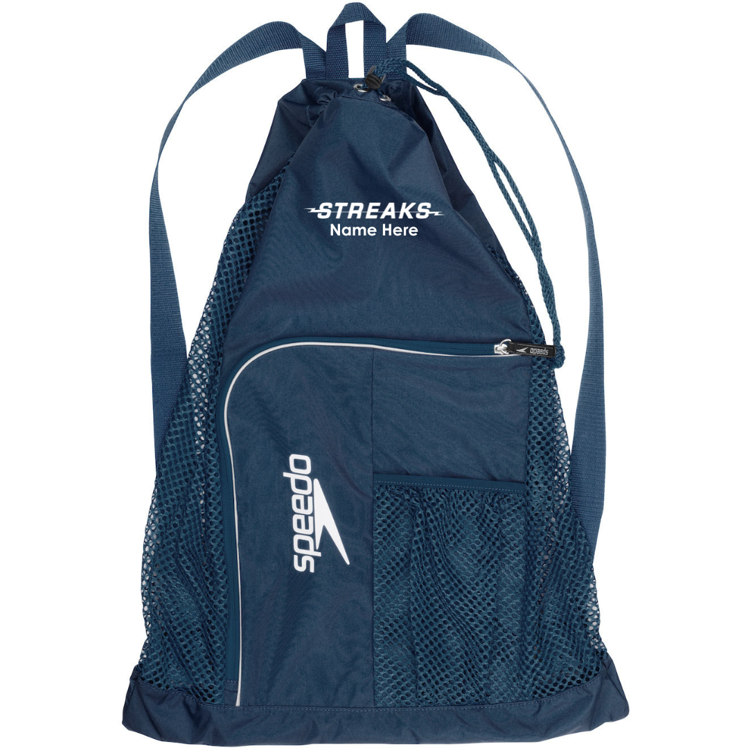 Speedo Deluxe Ventilator Backpack (Customized) - Riverside Streaks