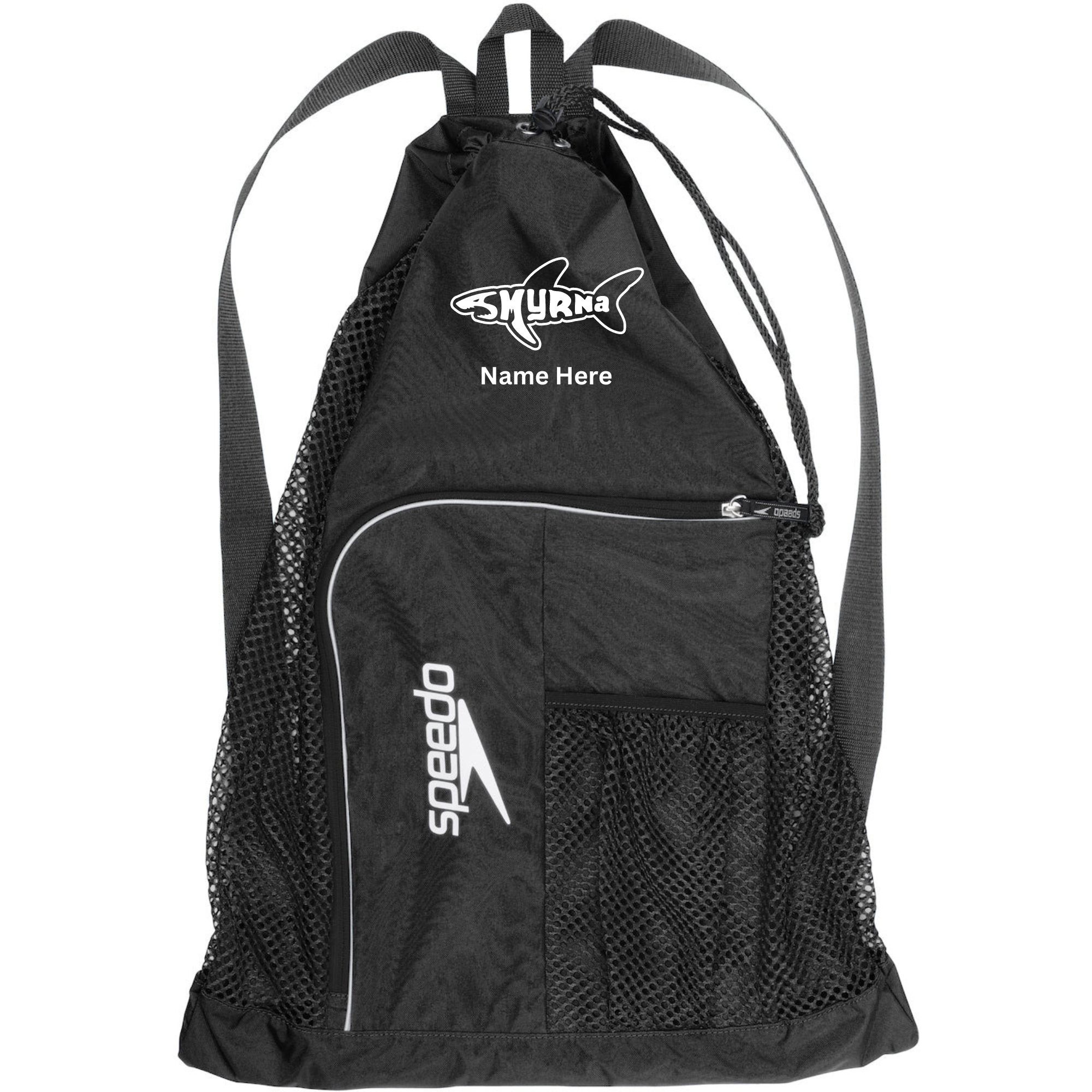 Speedo Deluxe Ventilator Backpack (Customized) - Smyrna Sharks