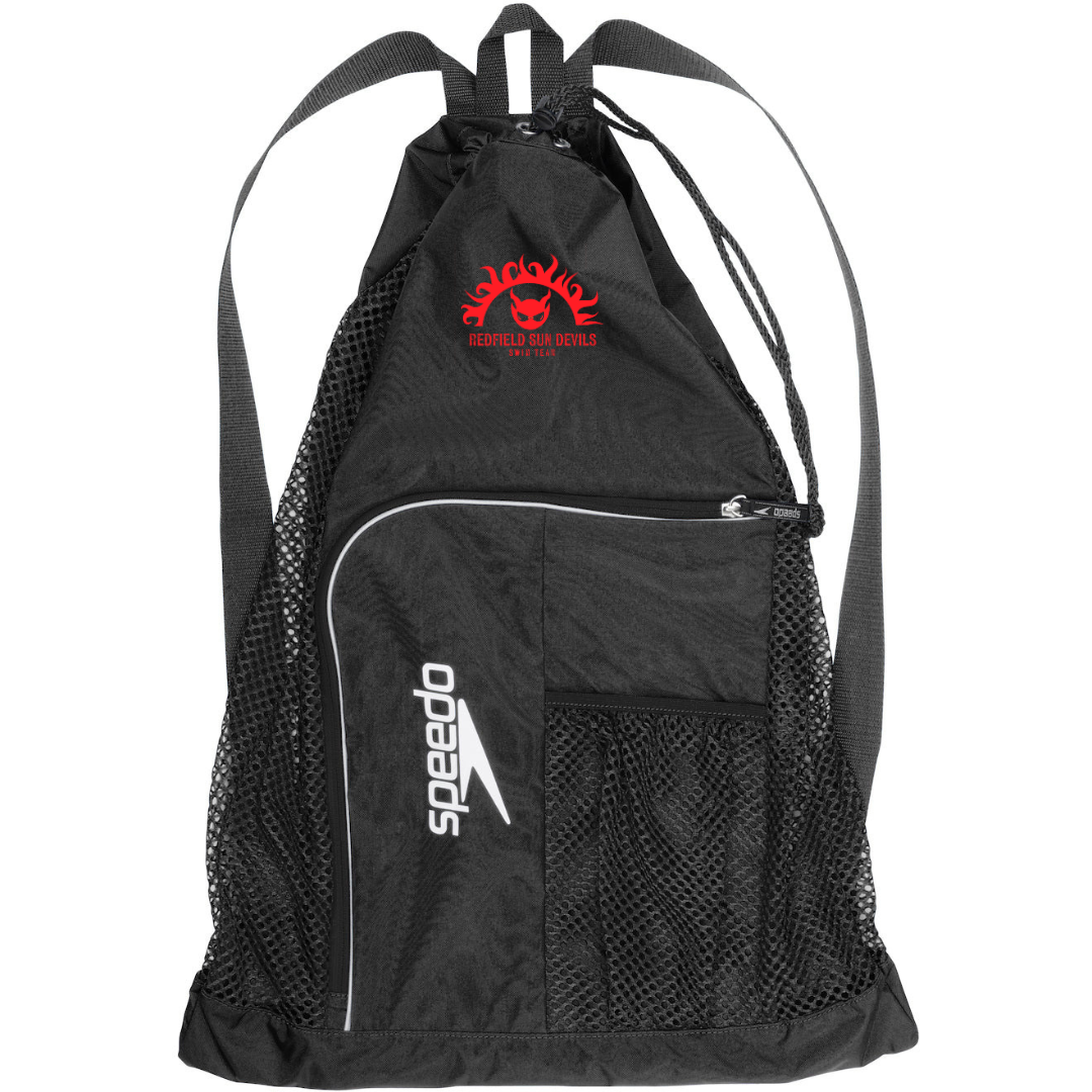 Speedo Deluxe Ventilator Backpack (Customized) - Redfield