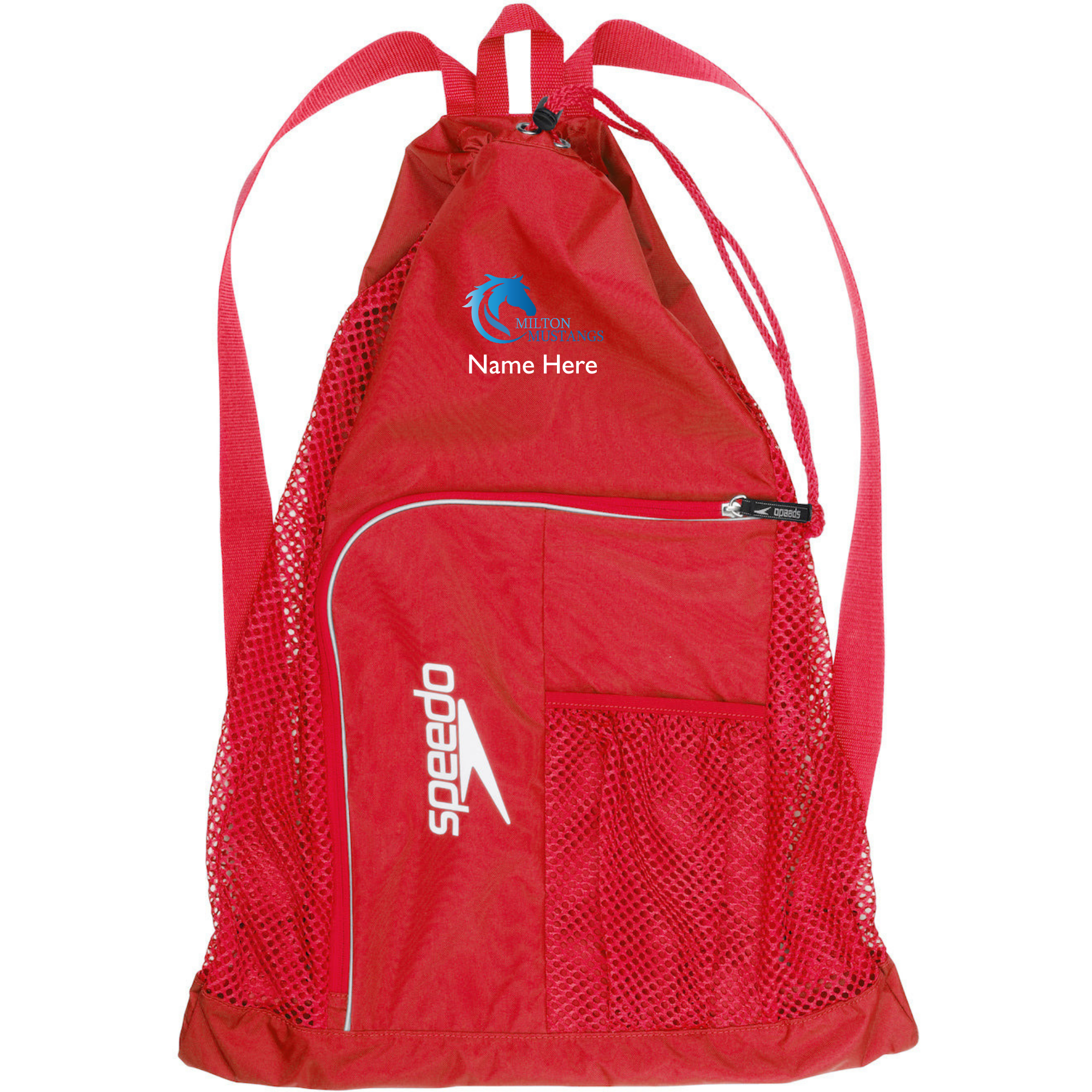 Speedo Deluxe Ventilator Backpack (Heat Press) - Milton Mustangs