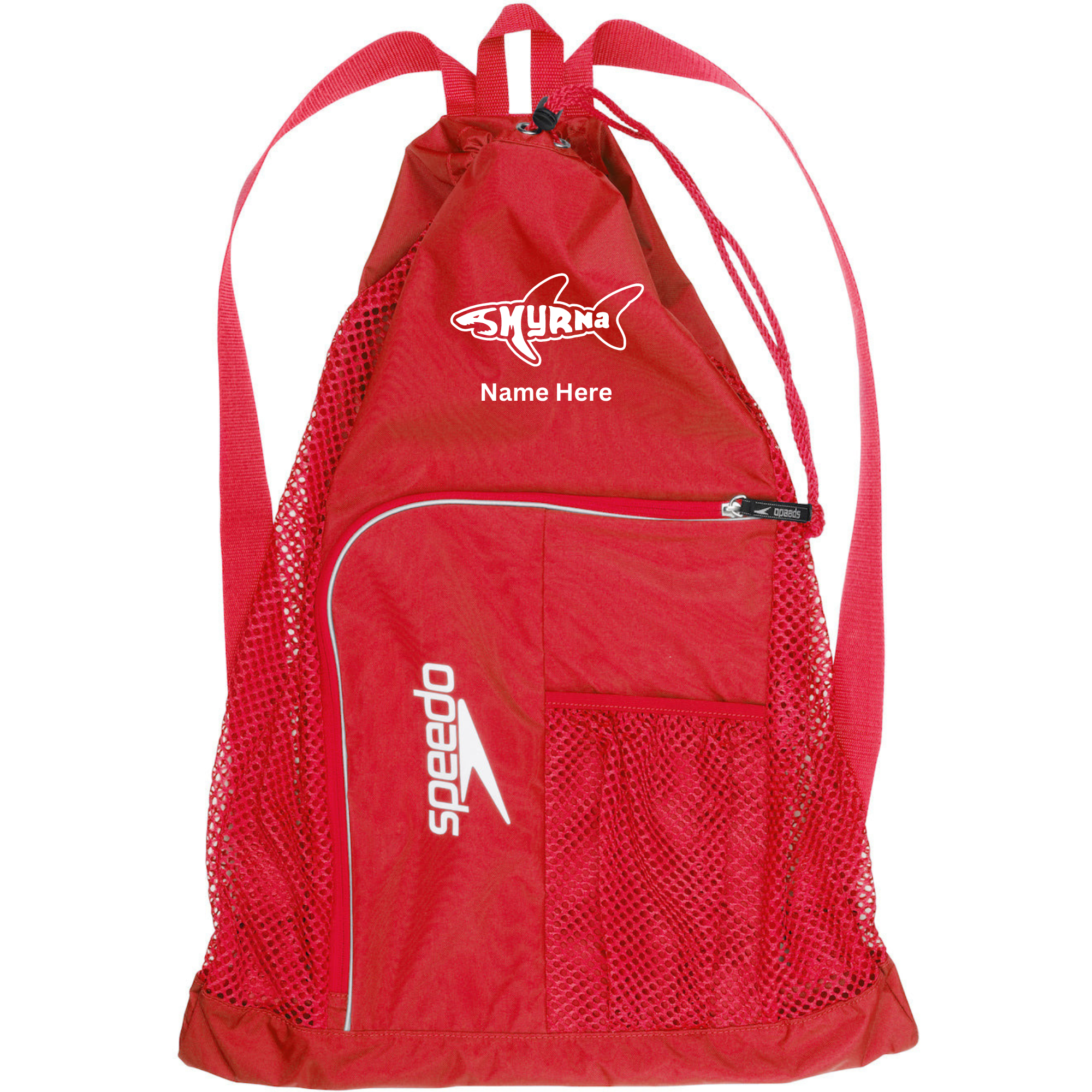 Speedo Deluxe Ventilator Backpack (Customized) - Smyrna Sharks