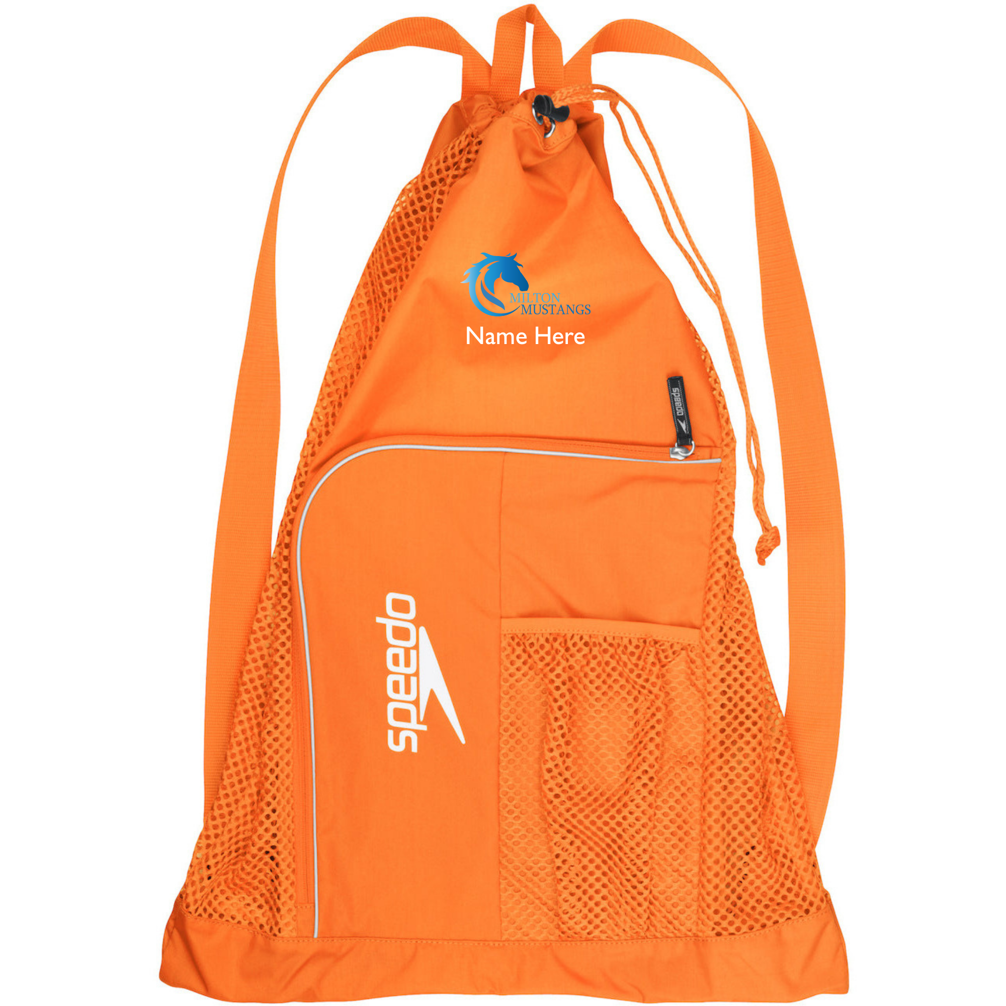 Speedo Deluxe Ventilator Backpack (Heat Press) - Milton Mustangs