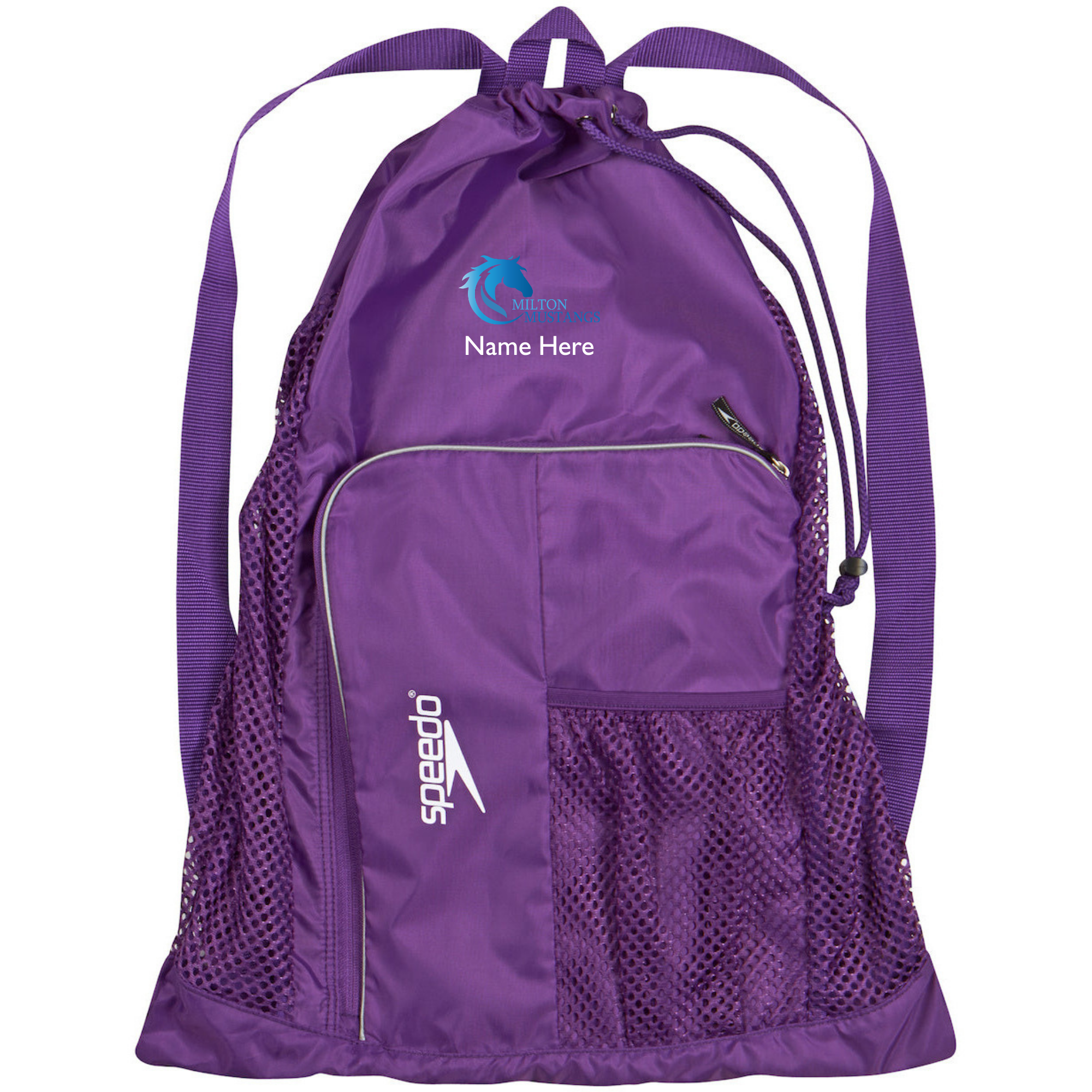Speedo Deluxe Ventilator Backpack (Heat Press) - Milton Mustangs