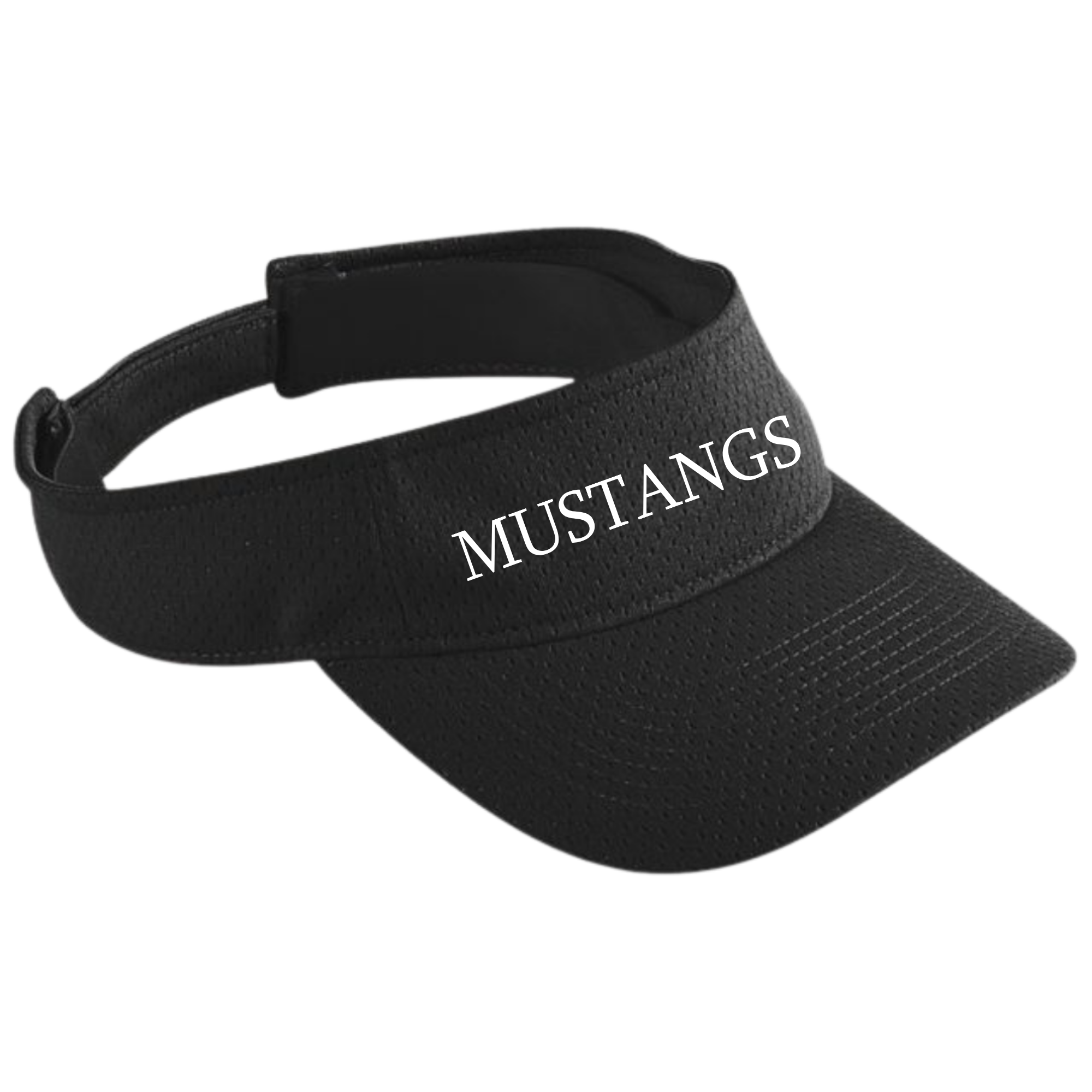 Athletic Mesh Visor (Embroidered) - Milton Mustangs