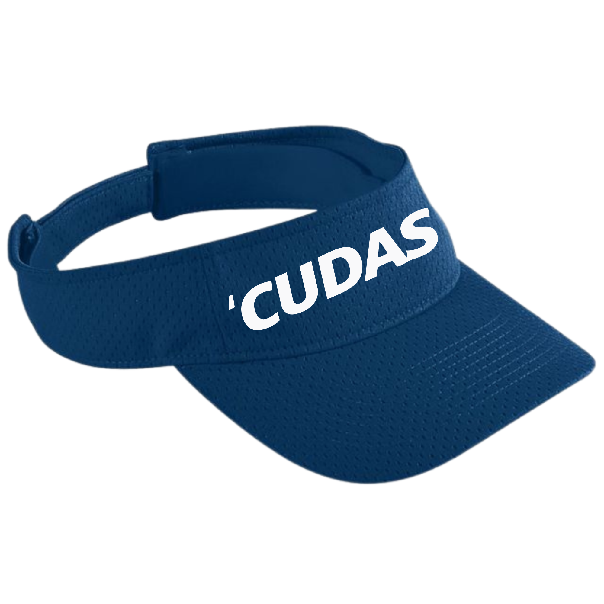 Athletic Mesh Visor (Embroidered) - Indian Hills Barracudas