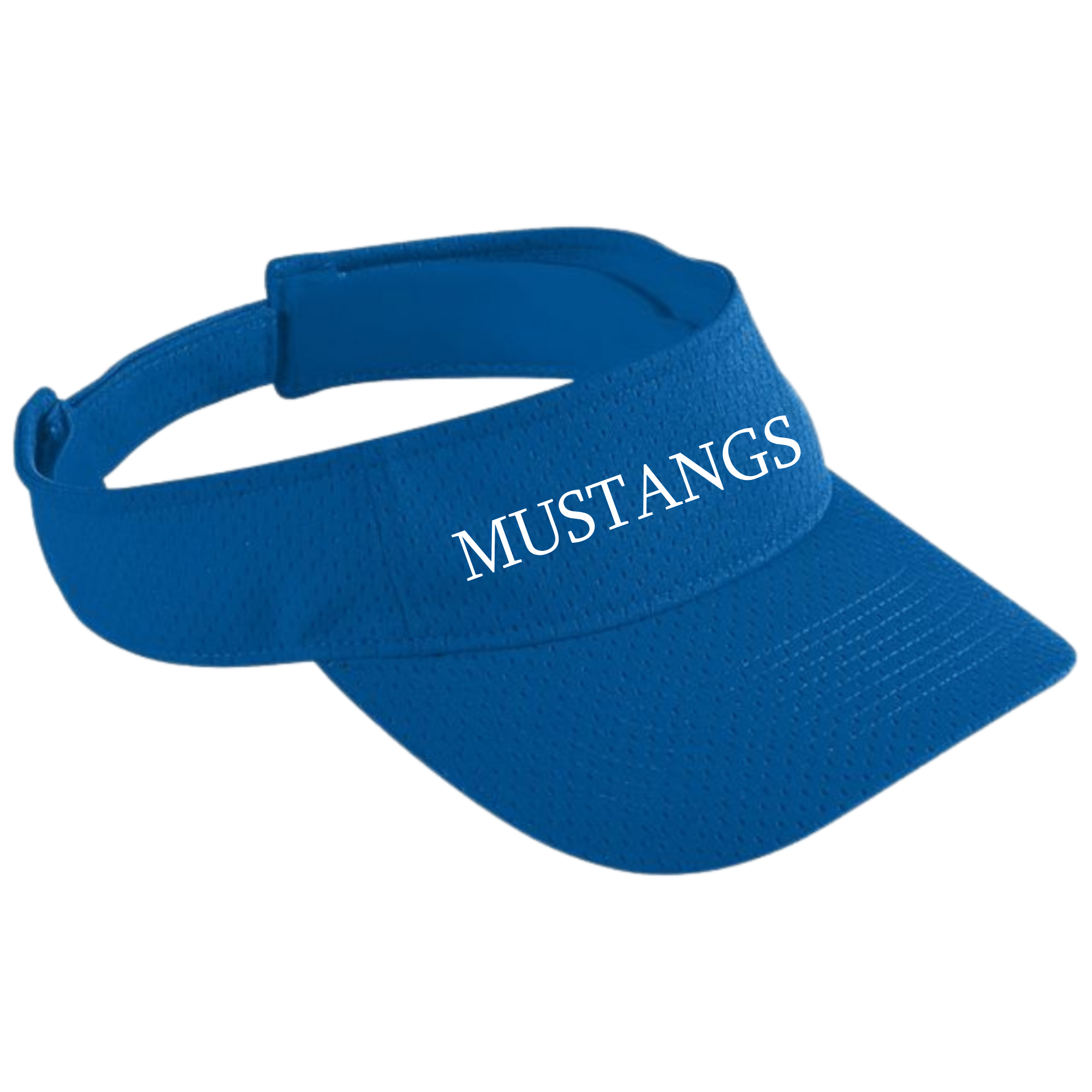 Athletic Mesh Visor (Embroidered) - Milton Mustangs