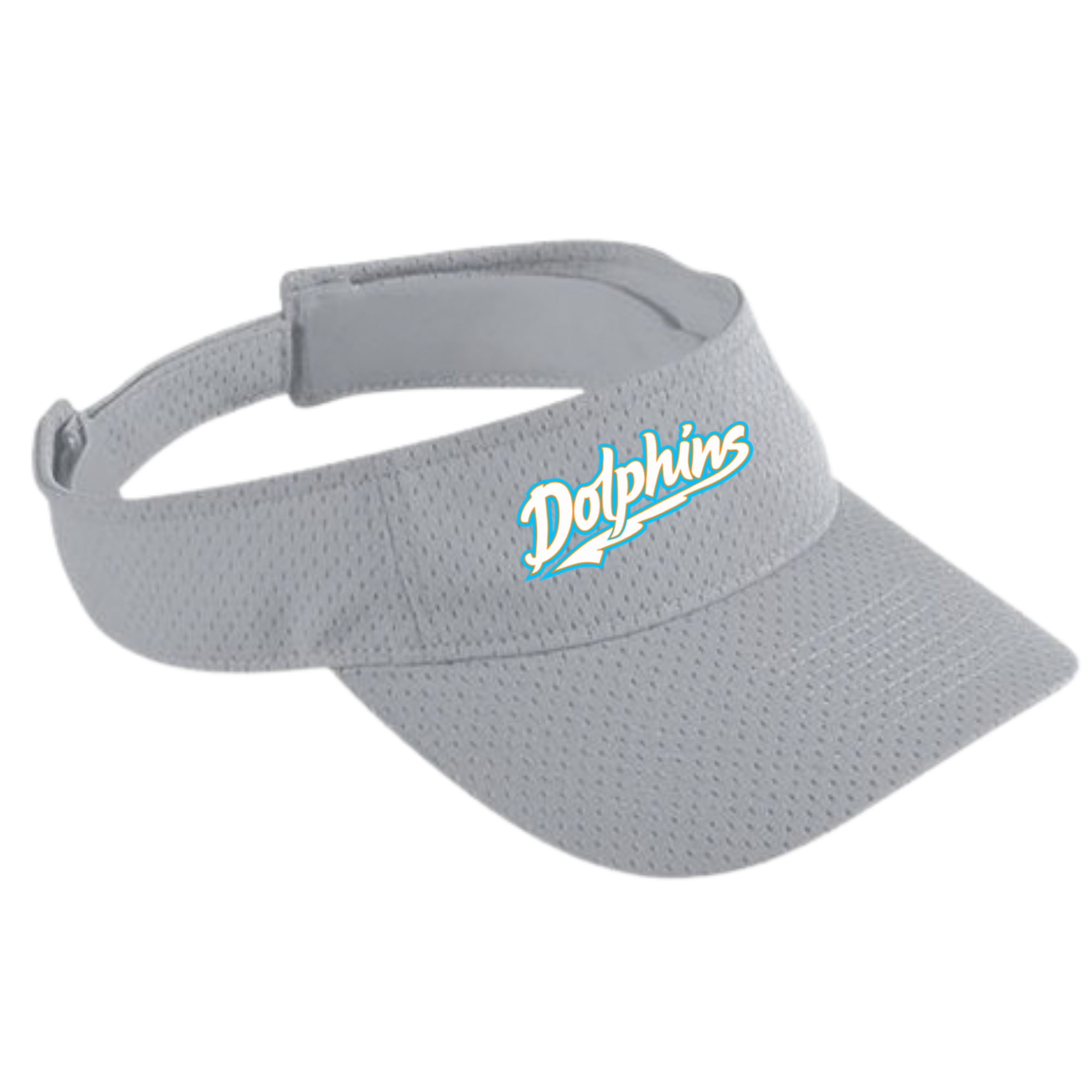 Athletic Mesh Visor (Embroidered) - Dalton Dolphins
