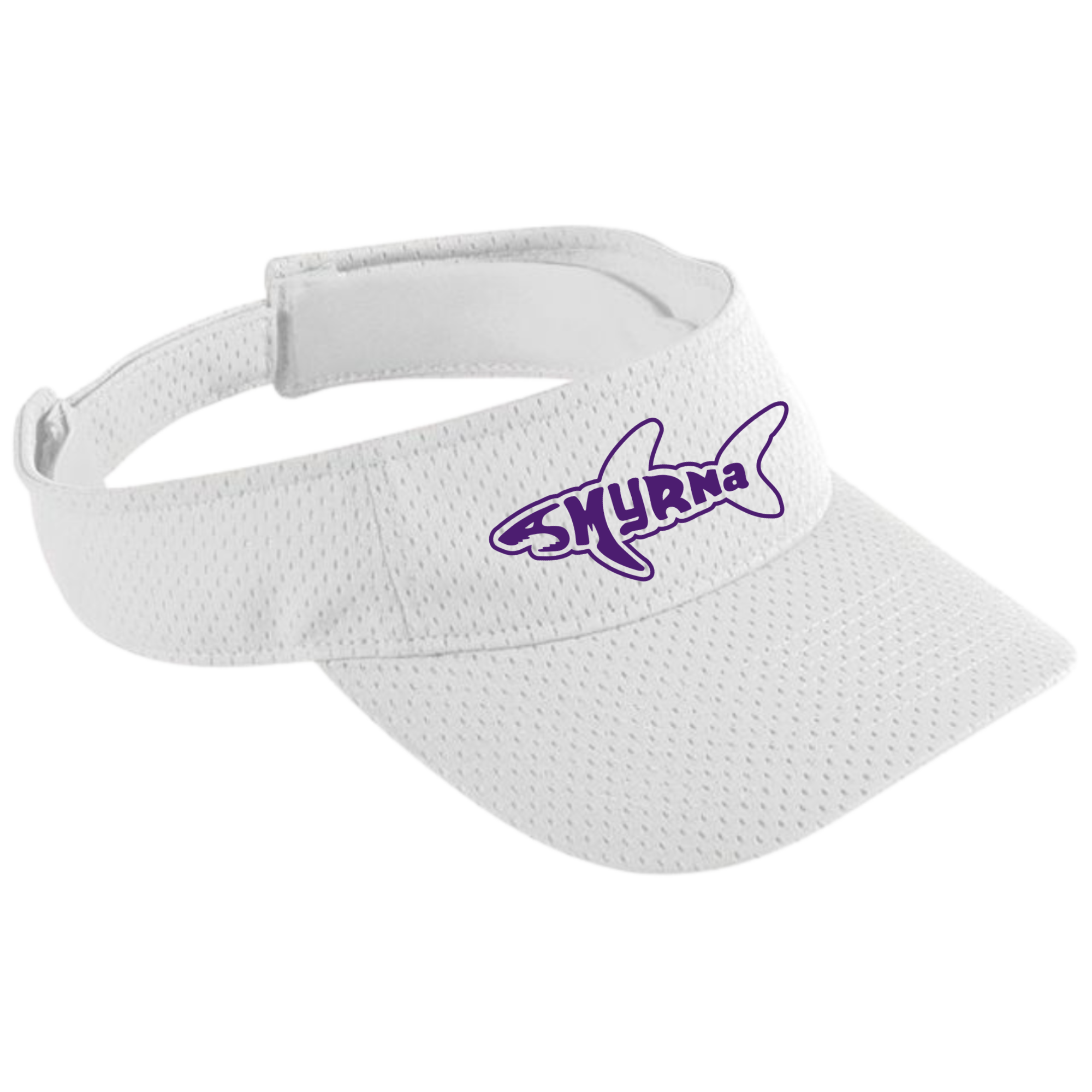 Athletic Mesh Visor (Customized) - Smyrna Sharks
